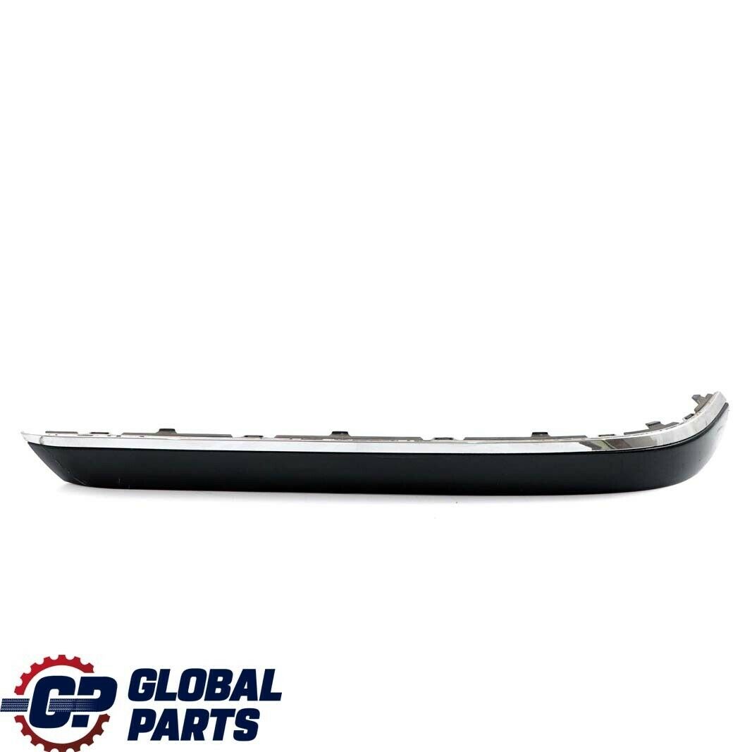 BMW 7 Series E65 E66 Bumper Strip Guard Rear Left N/S Black Sapphire 475