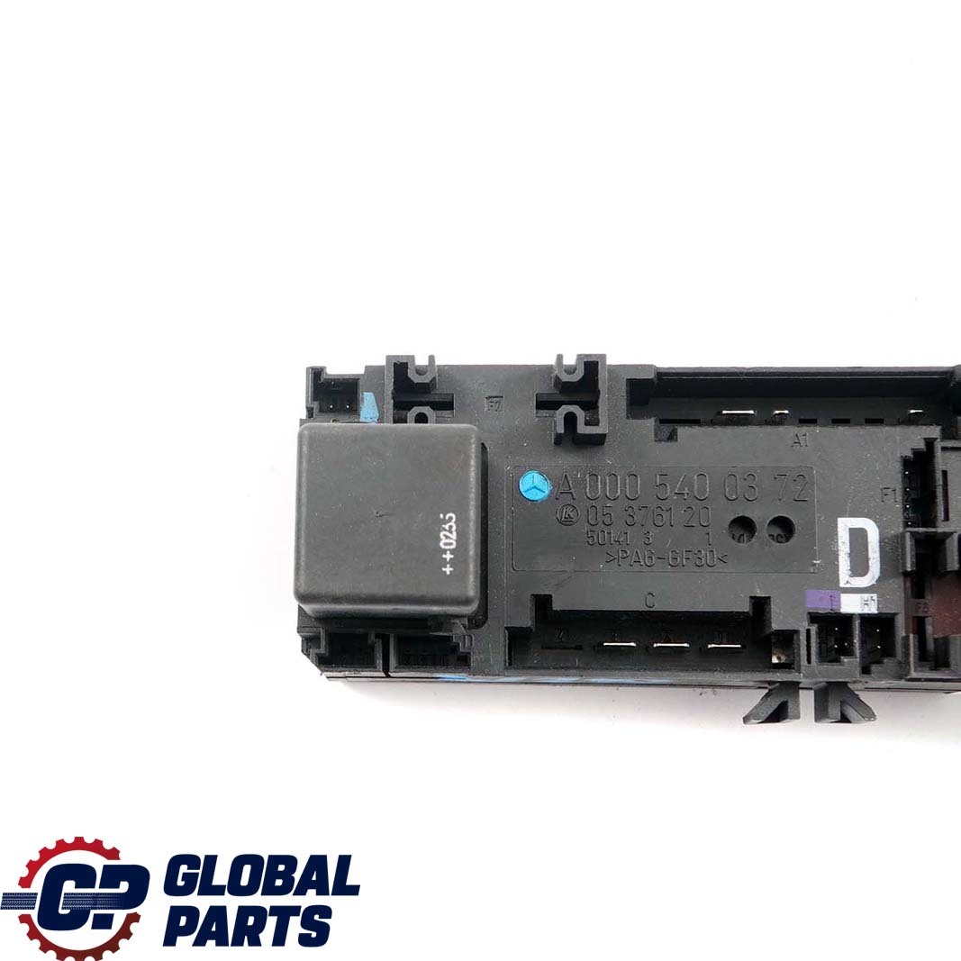 Mercedes-Benz E-Class W210 Diesel Fuse Box Relay Control Unit A0005400372