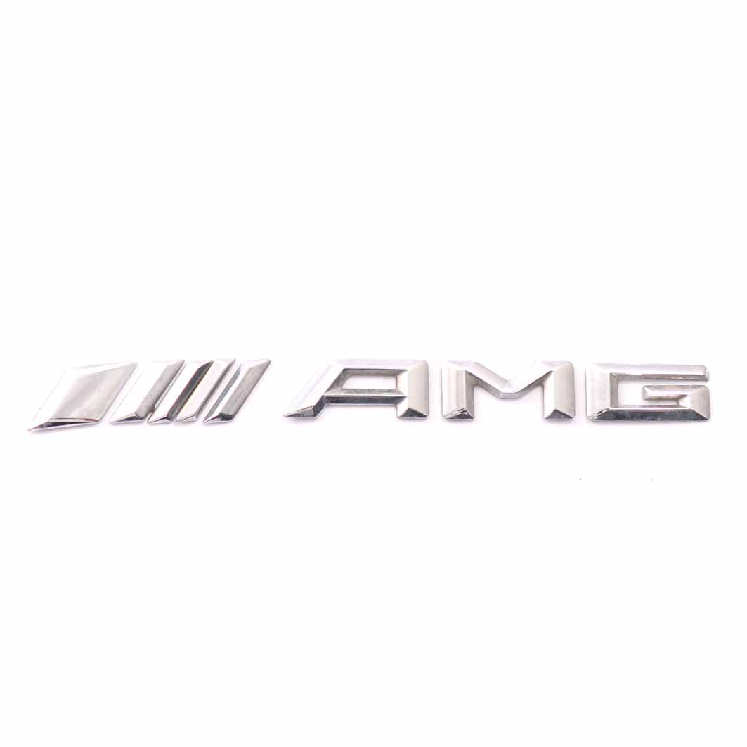 Kofferraum Emblem Mercedes W204 W212 AMG Hinten angeklebte Abzeichen A0008170414