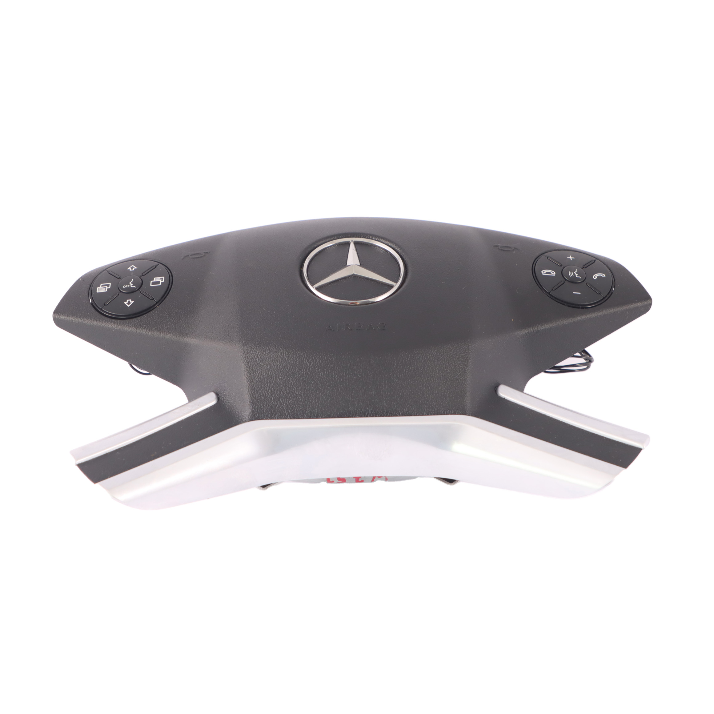 Mercedes ML W164 W251 Steering Wheel Air Module Driver's Side Black A0008605202