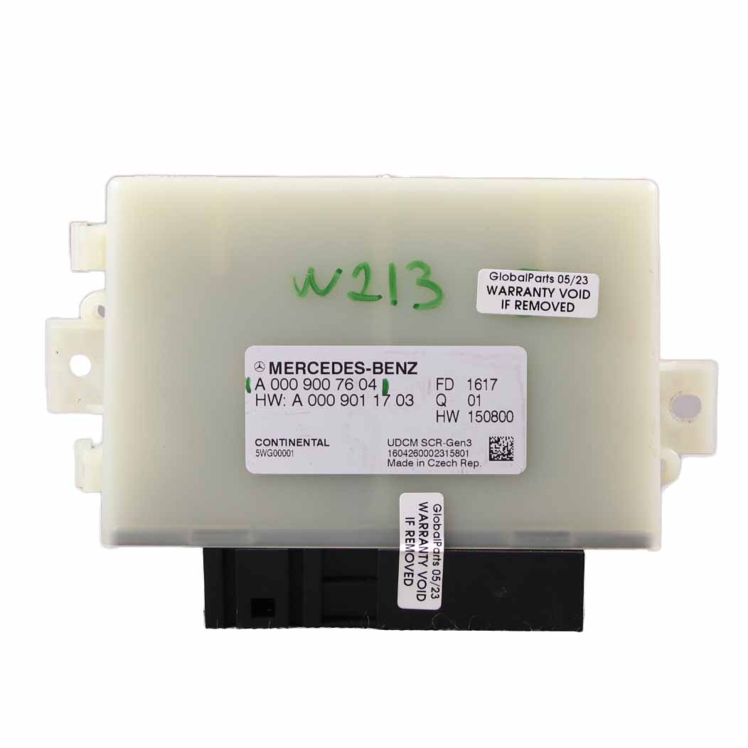 Mercedes W205 W213 W177 W907 Adblue Modul SCR Steuergerät EGR ECU A0009007604