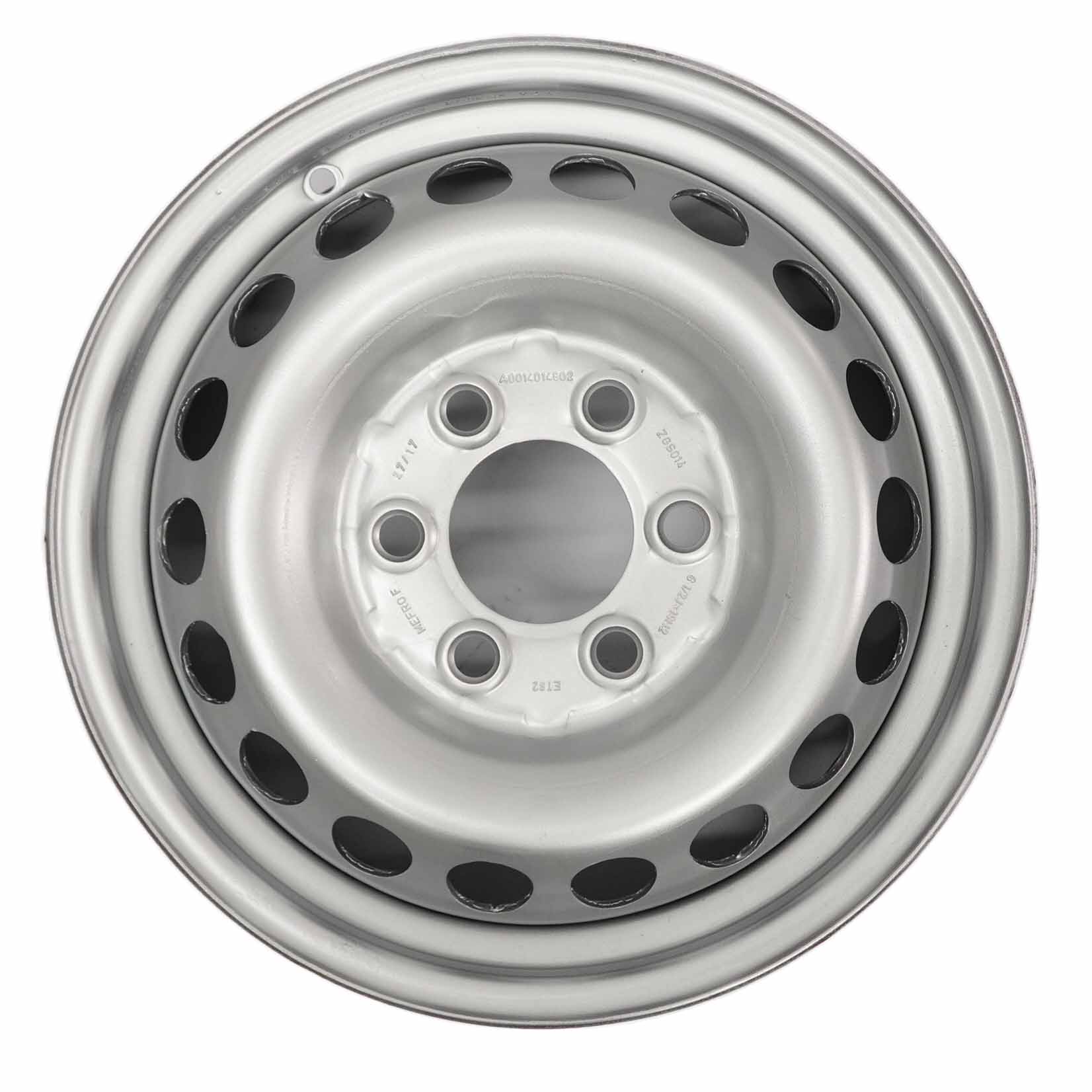 Mercedes Sprinter W906 Silver Steel Rim Wheel 16" 6,5J ET:62 A0014014802