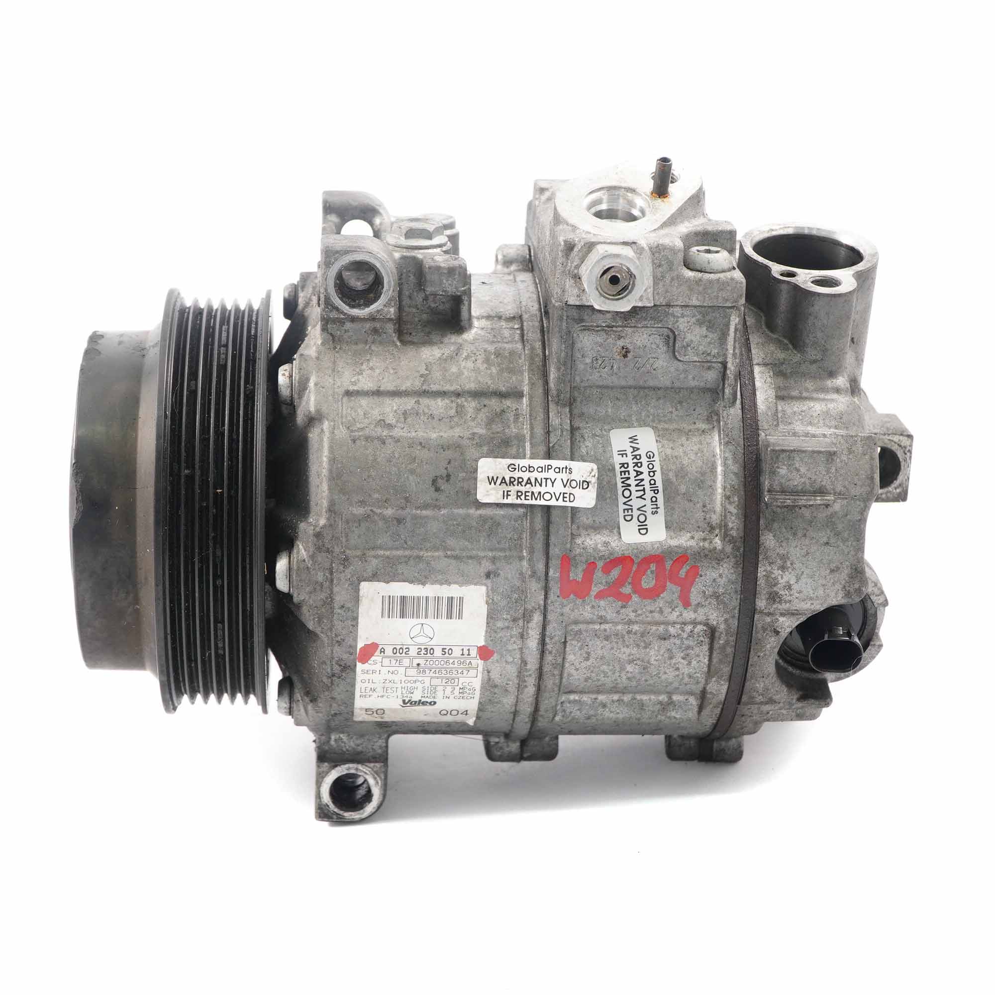 Mercedes W204 W212 Klimaanlage Kompressor Magnetkupplung A0022305011