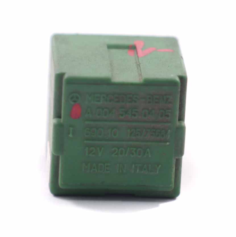 Mercedes W169 W203 W639 W906 Relay 5-Pins Green Control Unit 12V A0045450405