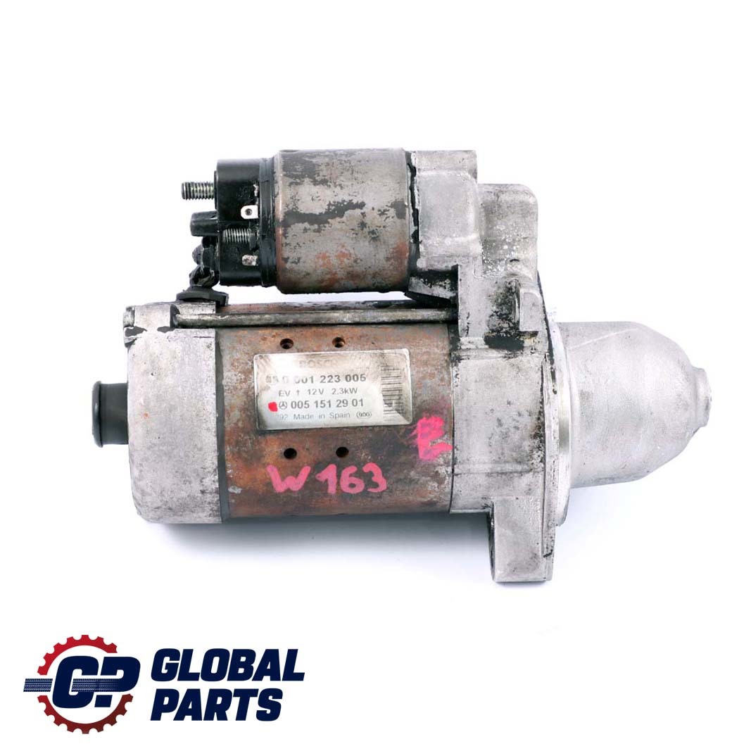 Mercedes ML W163 Engine Starter Motor A0051512901