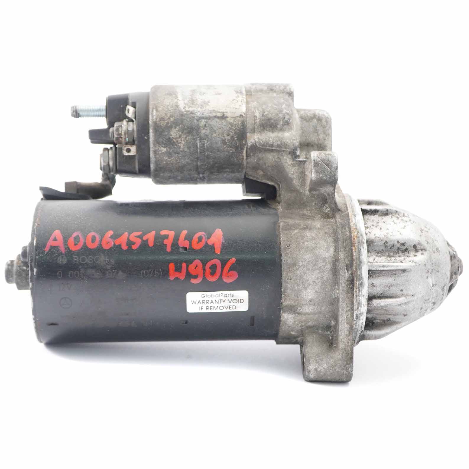 Starter Motor Mercedes Sprinter W906 OM651 Diesel Engine 0986021360