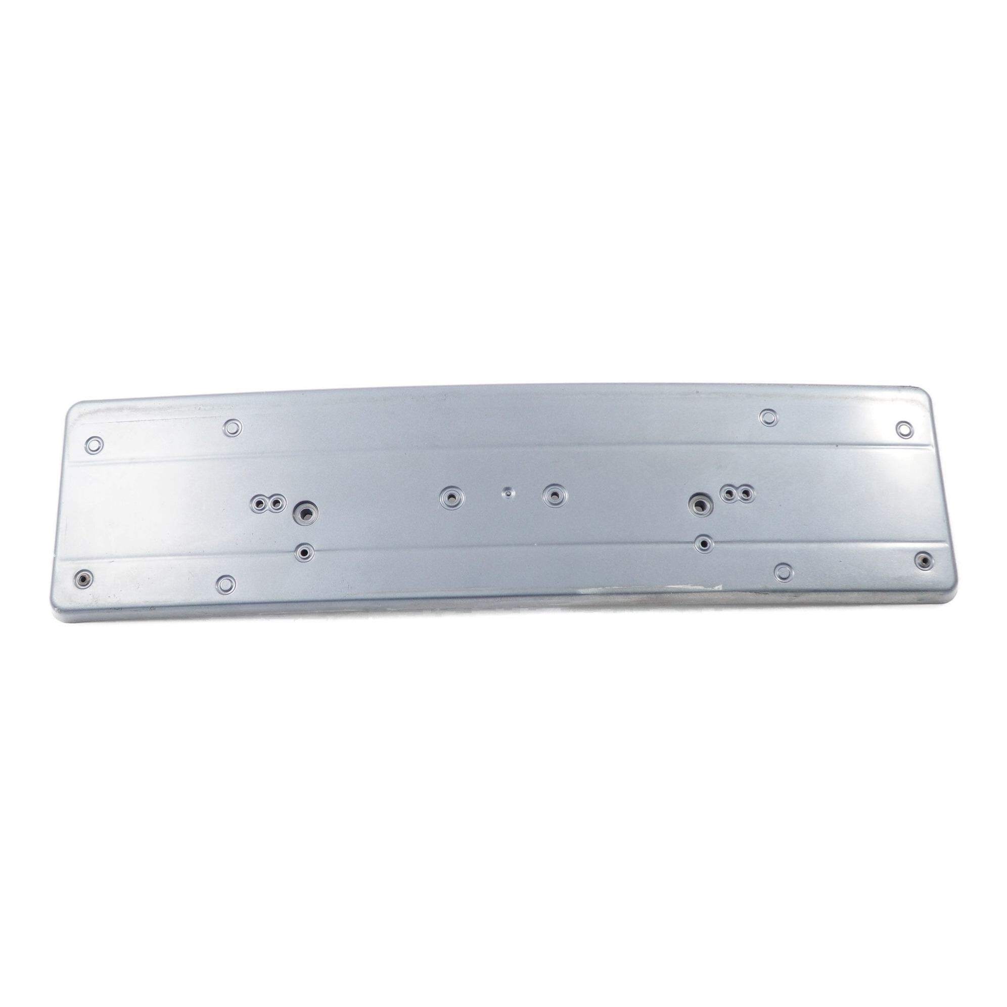 Mercedes W163 Front Bumper Licence Plate Holder Hydro Silver Metallic - 353