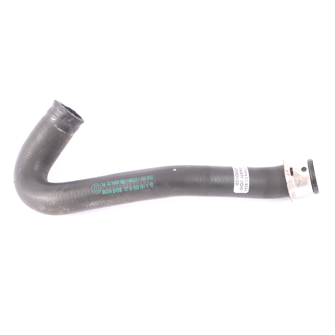 Coolant Hose Mercedes ML W164 Diesel OM629 Heater Water Line A1645060535 