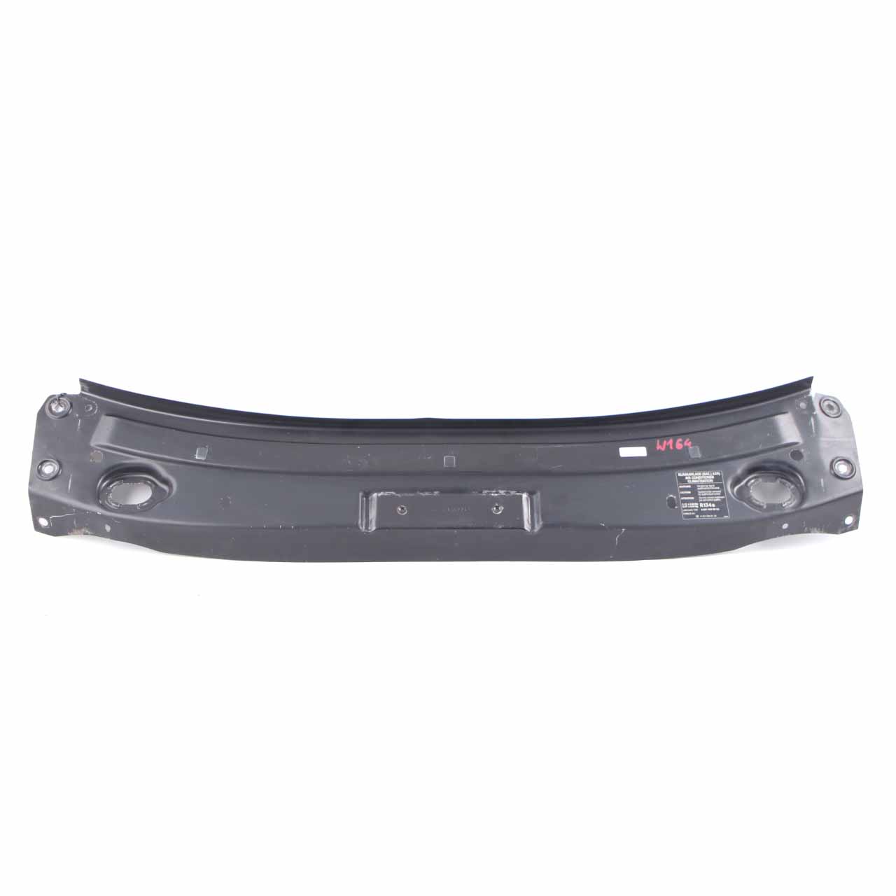 Mercedes W164 Frontplatte Heizkörper Slam Beam Cowling Carrier A1646200486