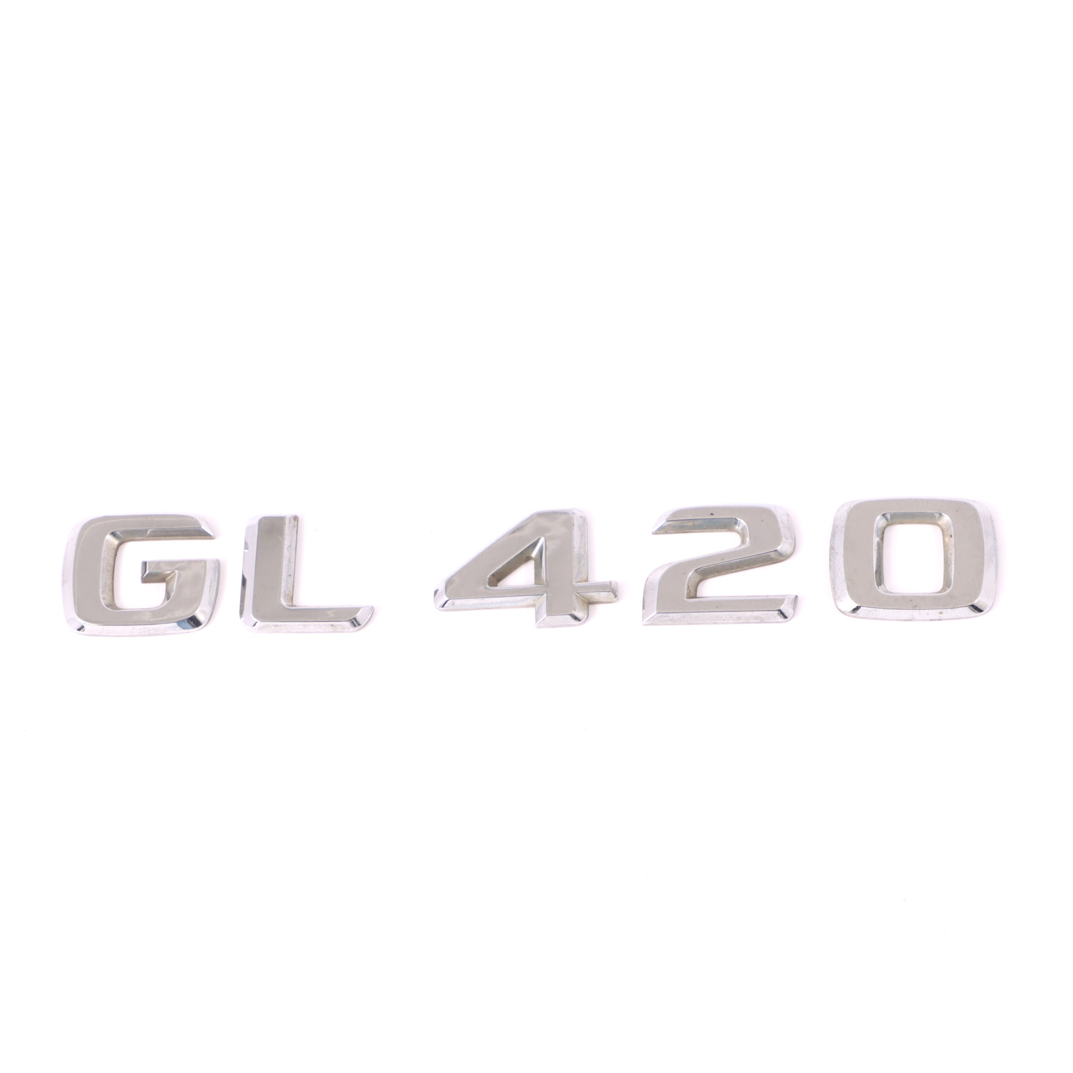 Mercedes X164 GL 420 Emblema Emblema Logotipo maletero Chrom A1648170115