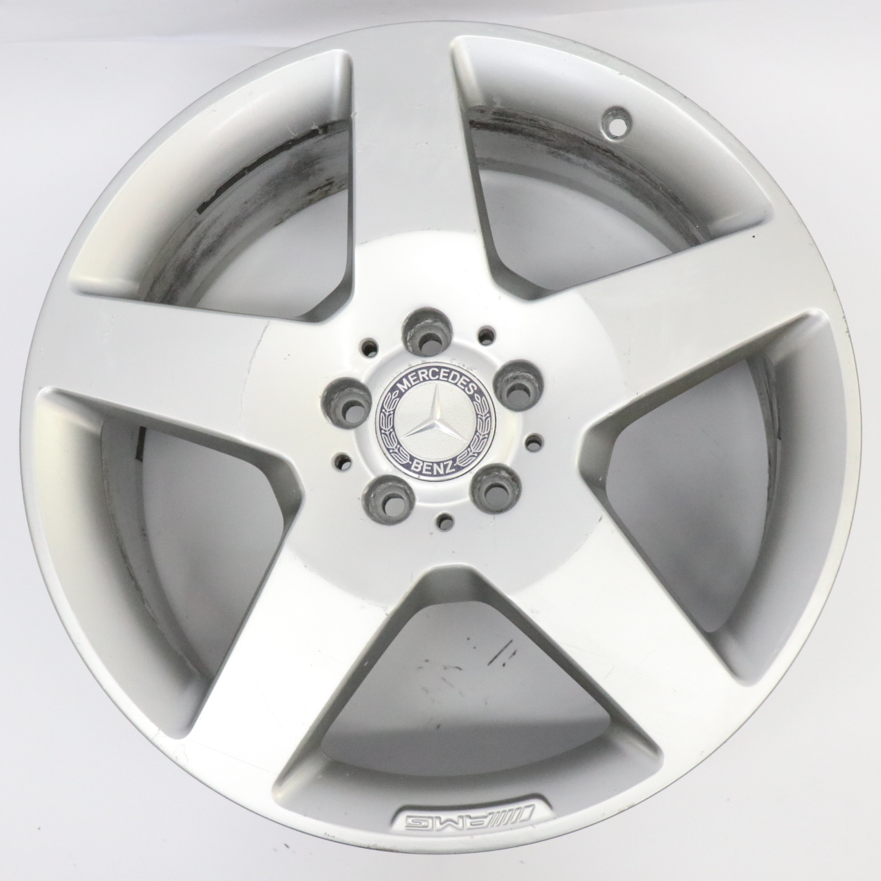 Mercedes ML W166 AMG Silver Alloy Wheel Rim 19" ET:59 8.5J A1664011902