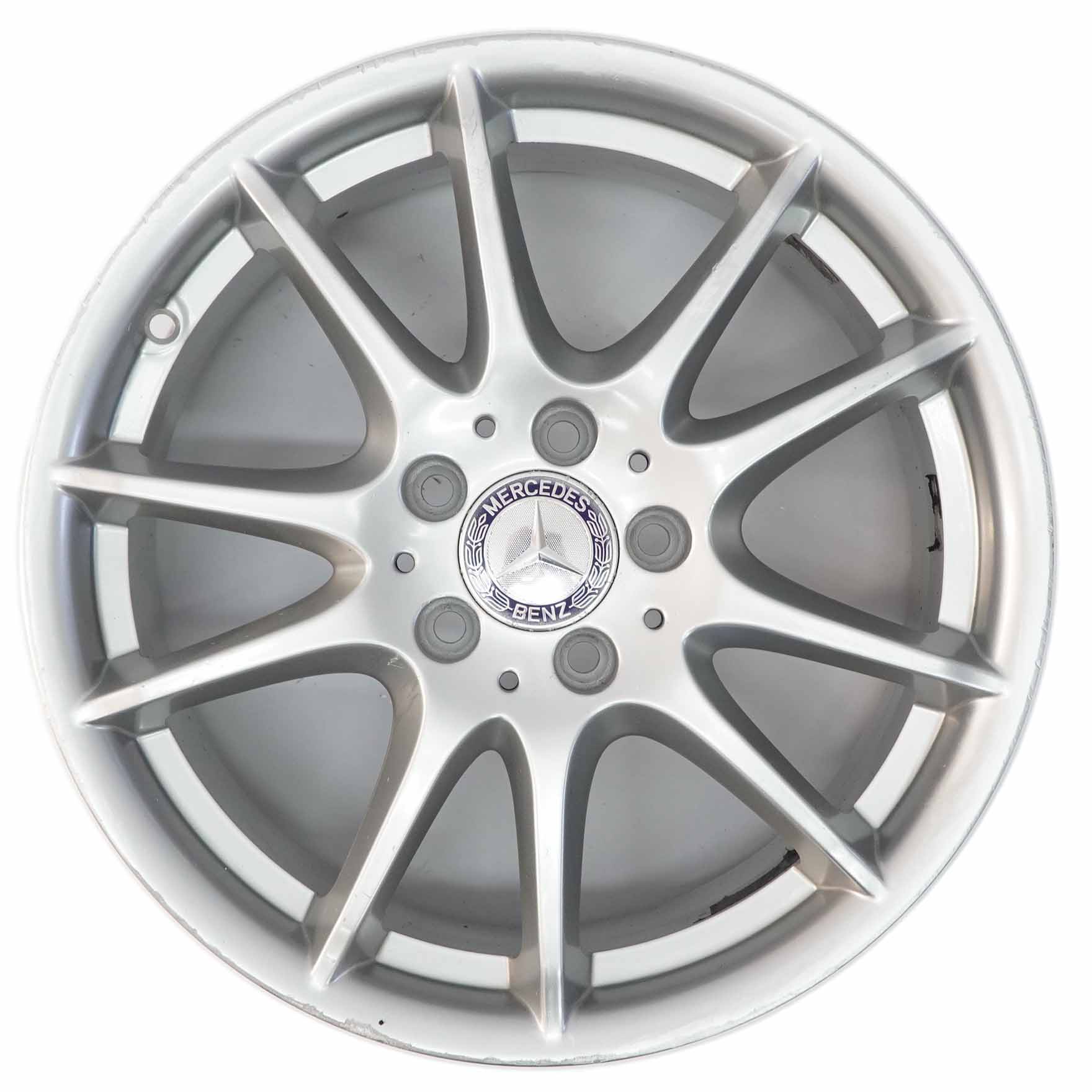 Mercedes W169 W245 Silber Alufelge Alu Felge 17" ET:49 7J A1694012602