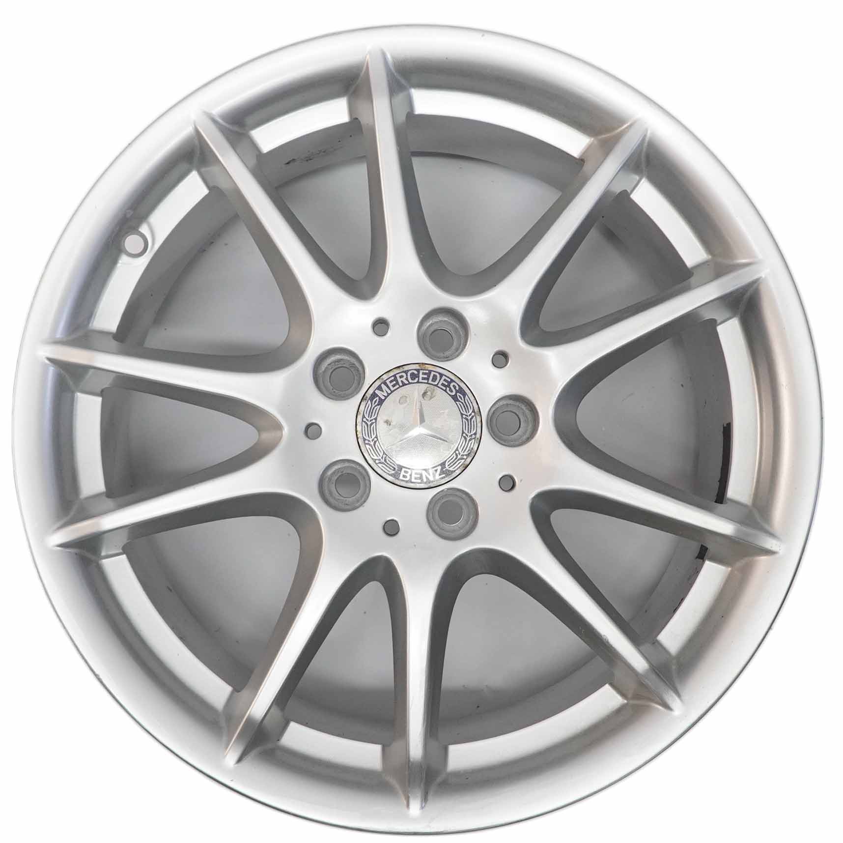 Mercedes W169 W245 Silber Alufelge Alu Felge 17" ET:49 7J A1694012602