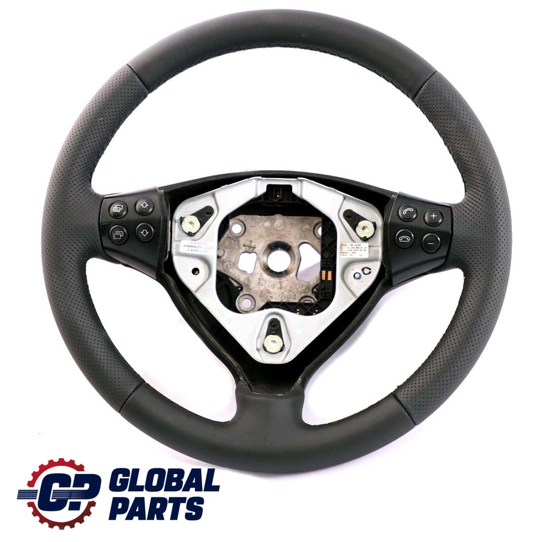 Mercedes-Benz A-Class W169 NEW Black Leather Steering Wheel with Black Threads