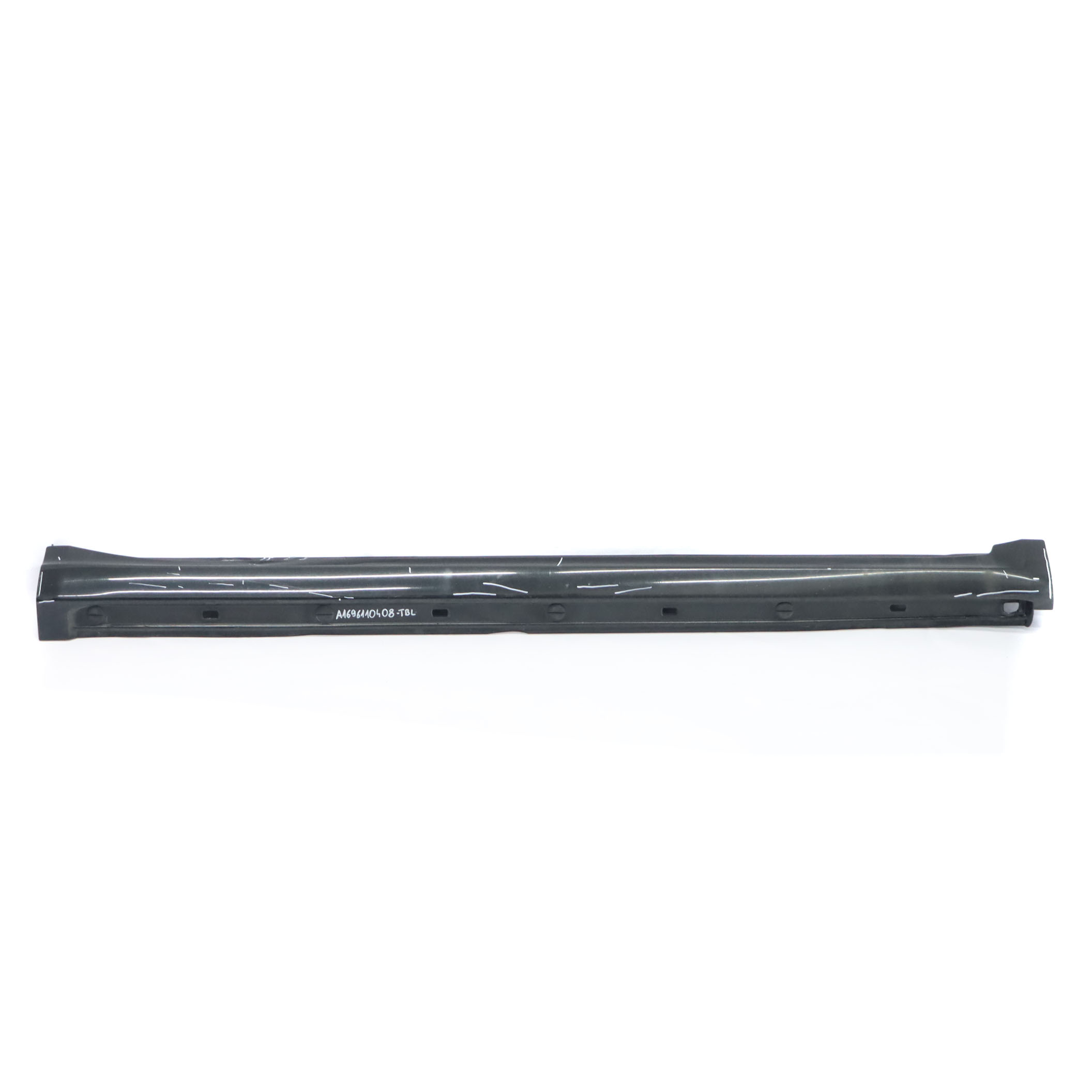 Mercedes W169 Side Skirt Door Sill Cover Right O/S Tropical Black Metallic - 160