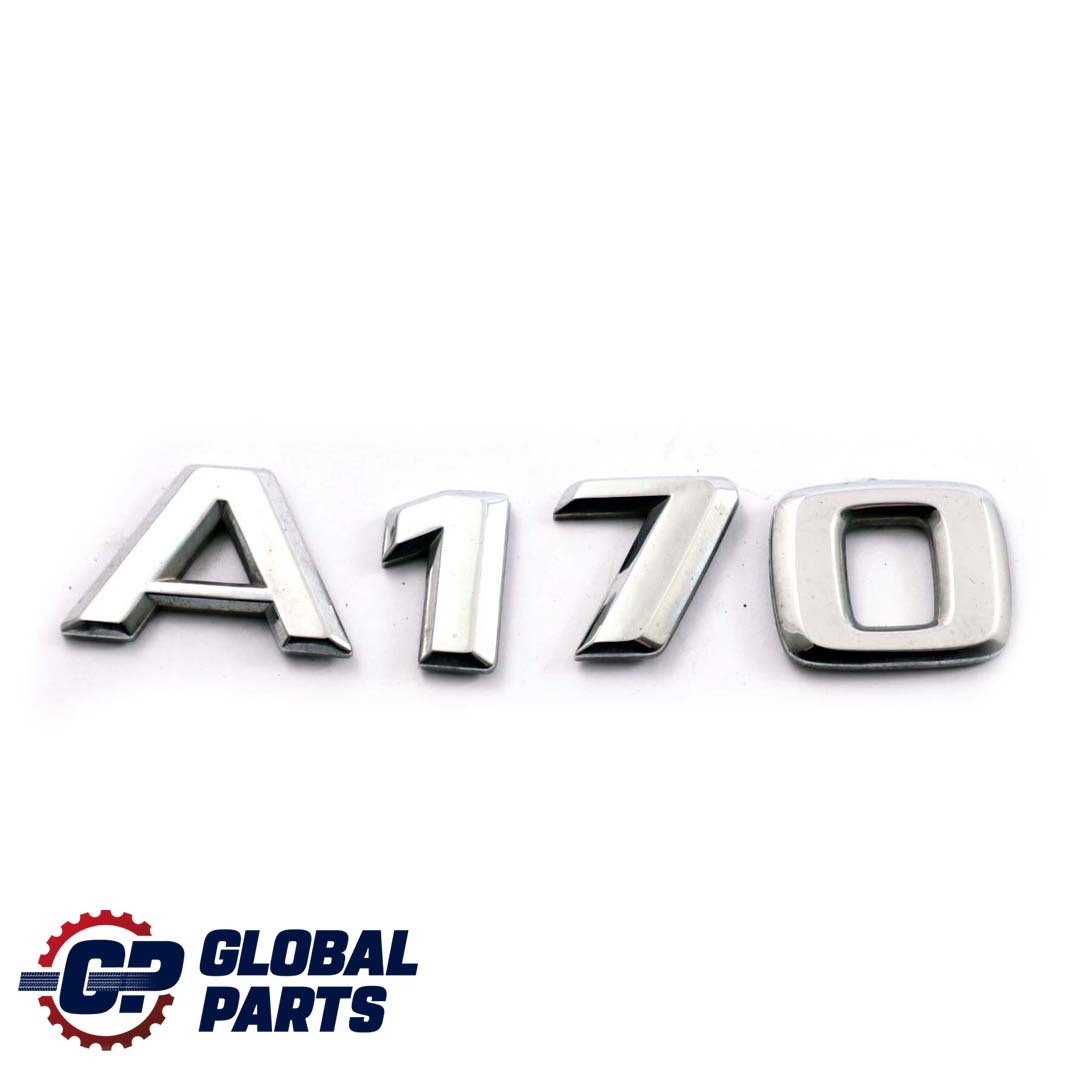 Mercedes-Benz A W169 Rear Boot Trunk Tailgate Adhered Emblem Lettering A170