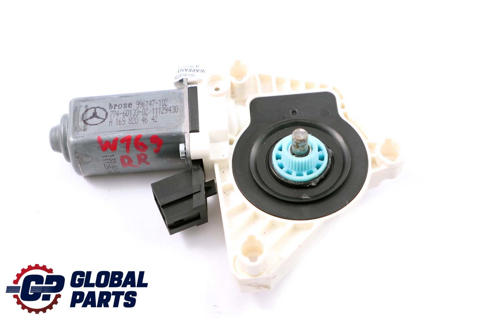 Mercedes A B Class W169 W245 Rear Right O/S Window Motor Regulator