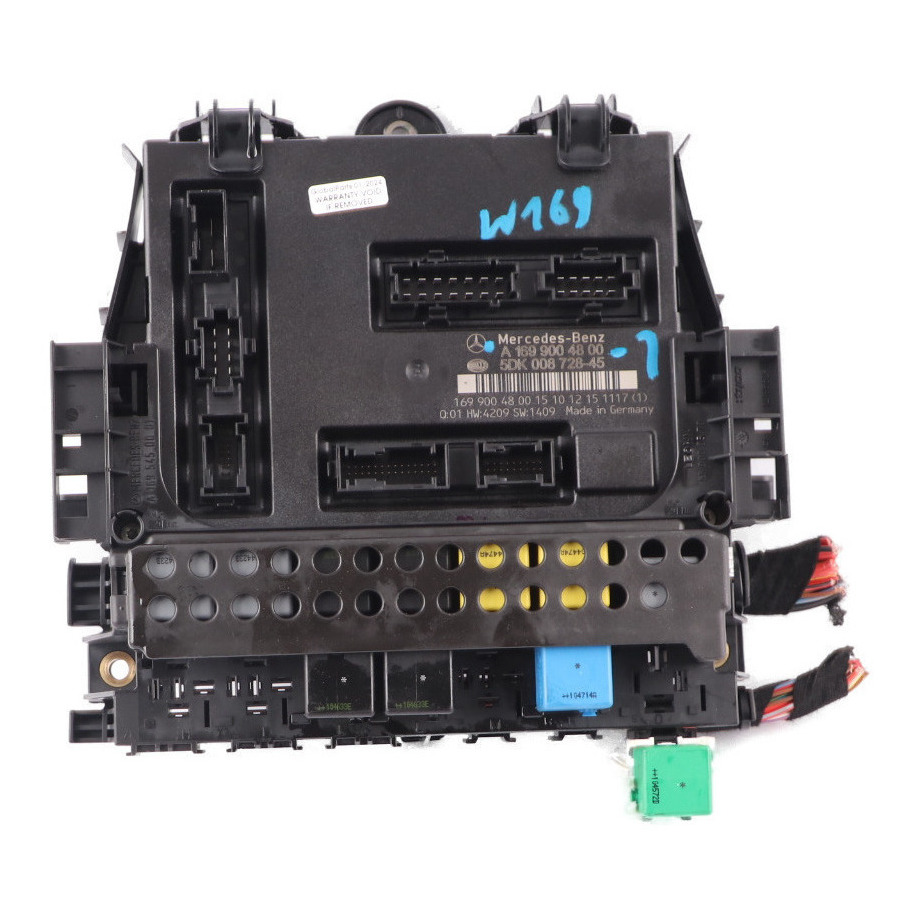 Mercedes W169 W245 SAM Steuermodul ECU Sicherungskasten A1699004800