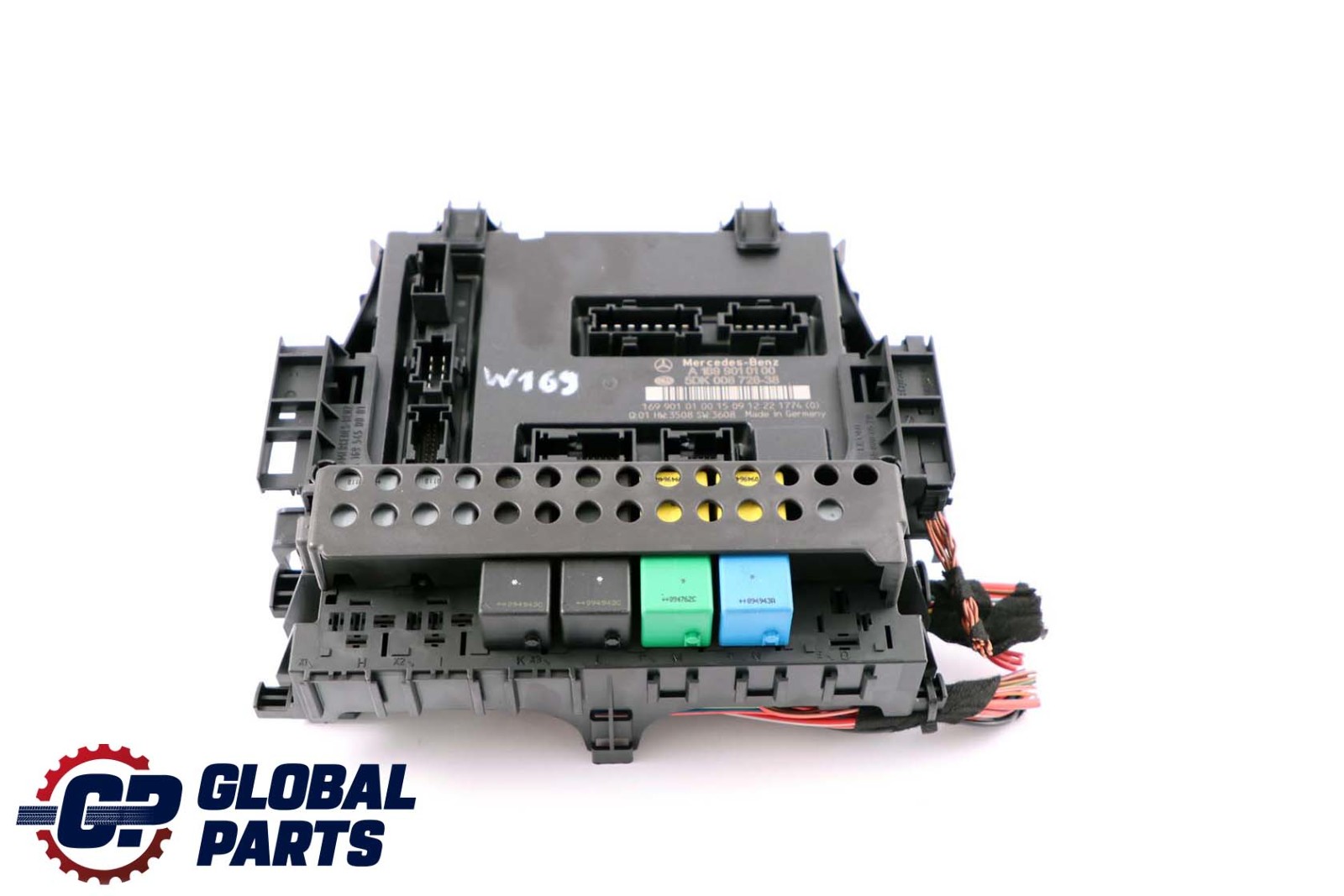 Mercedes-Benz A B Class W169 W245 Sam Control Module Fuse Box Unit A1699010100