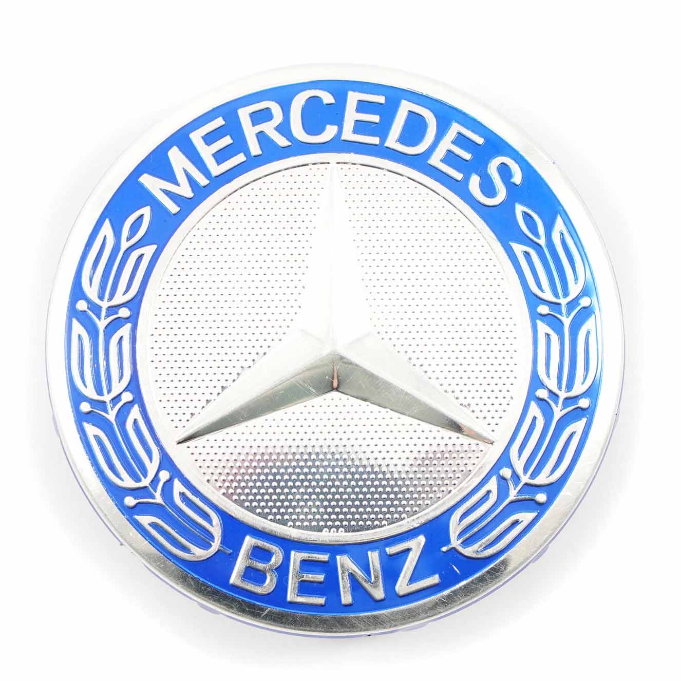 Radkappe Mercedes W169 W203 Nabenabdeckung Emblem Chromrand Logo A1714000025