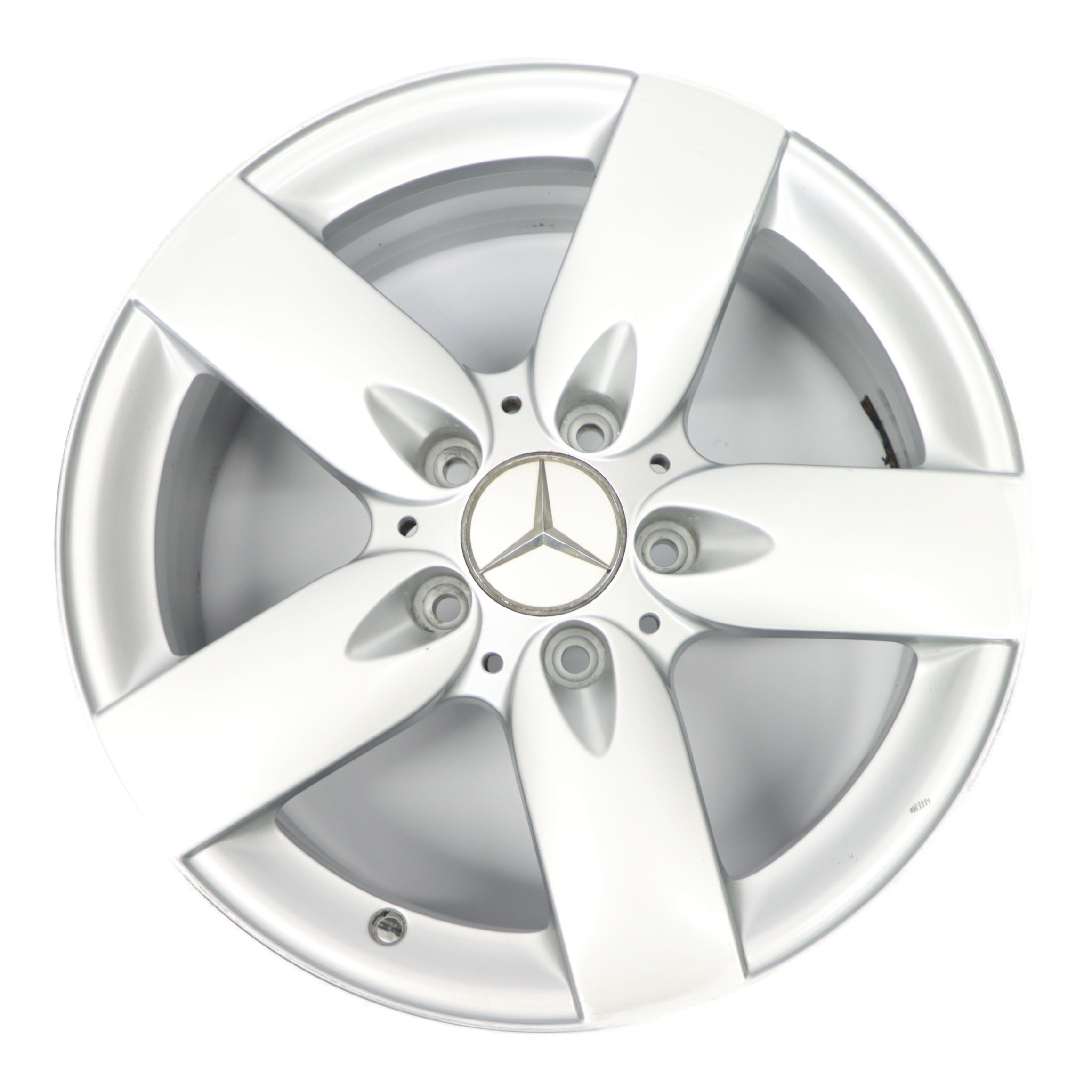 Mercedes SLK R171 Silberne Hinter rad felge 16" 5 Speichen 8J ET:30 A1714010202