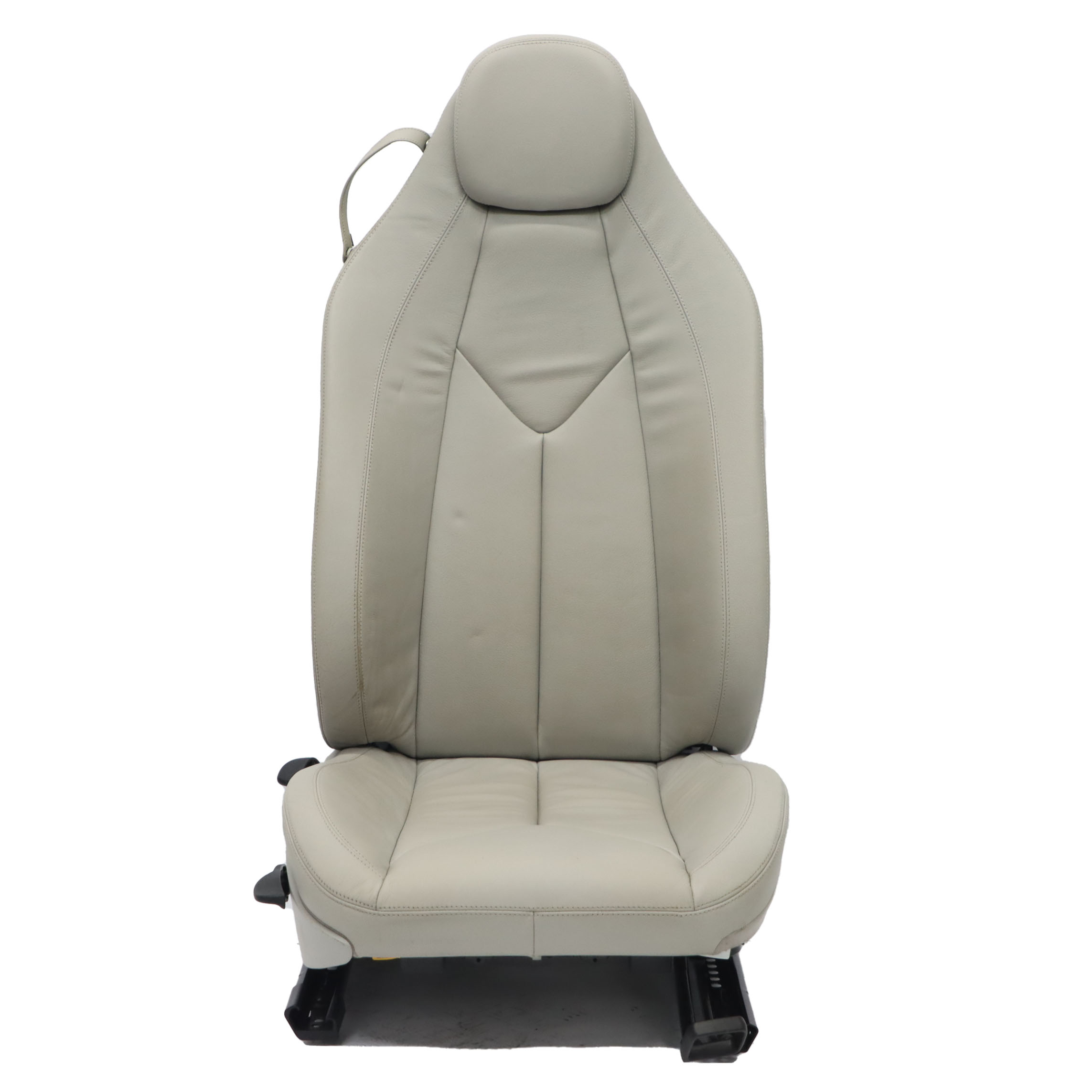 Vorne Sitz Mercedes R171 Rechts Heizung Leder Nappa Semi-Anilin Grau