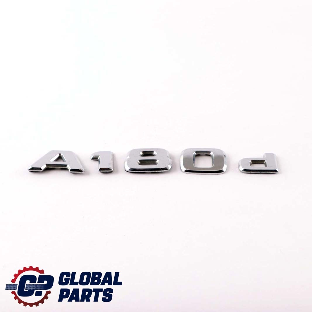 Mercedes W176 Kofferraum Heckklappe Aufgeklebter Emblem Schriftzug A180d A 180 d