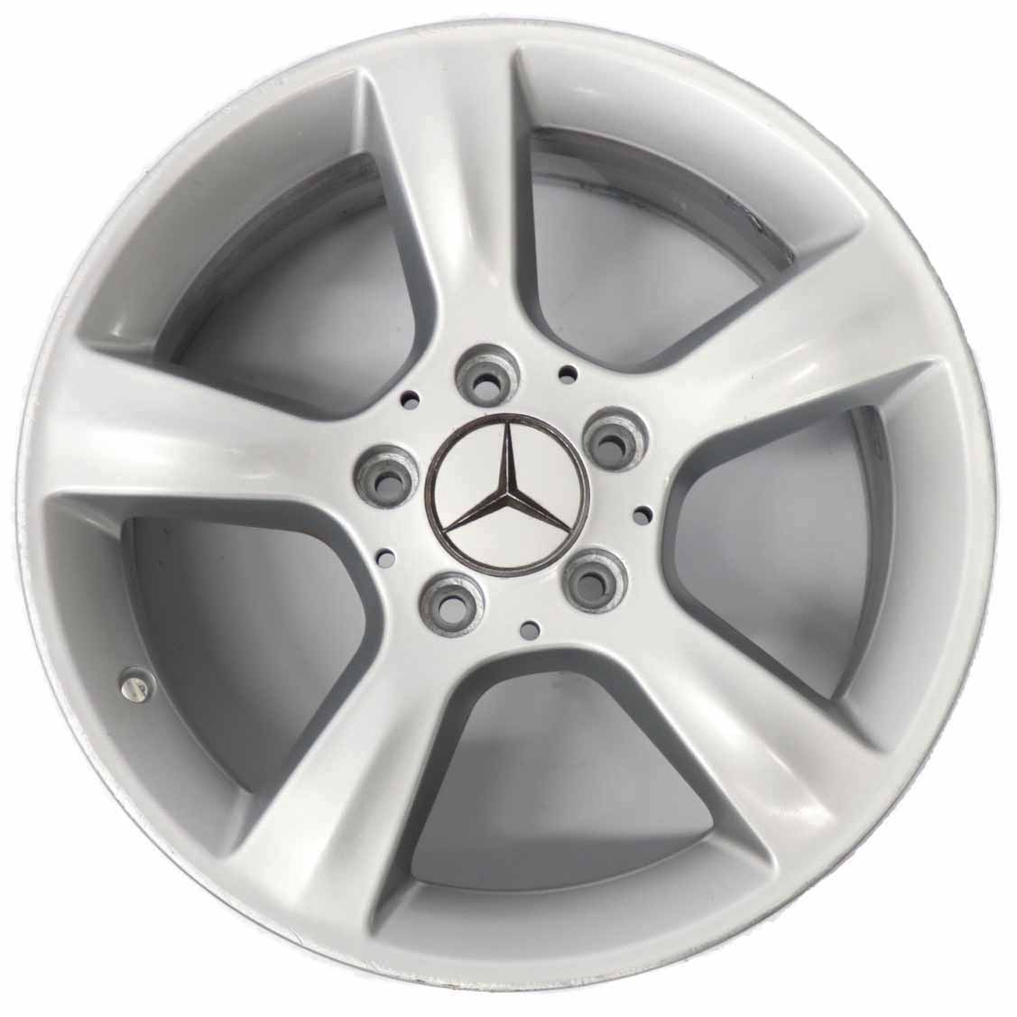 Mercedes W203 Silberne Leichtmetallfelge 5 Speichen 16" ET:31 7J A2034012902