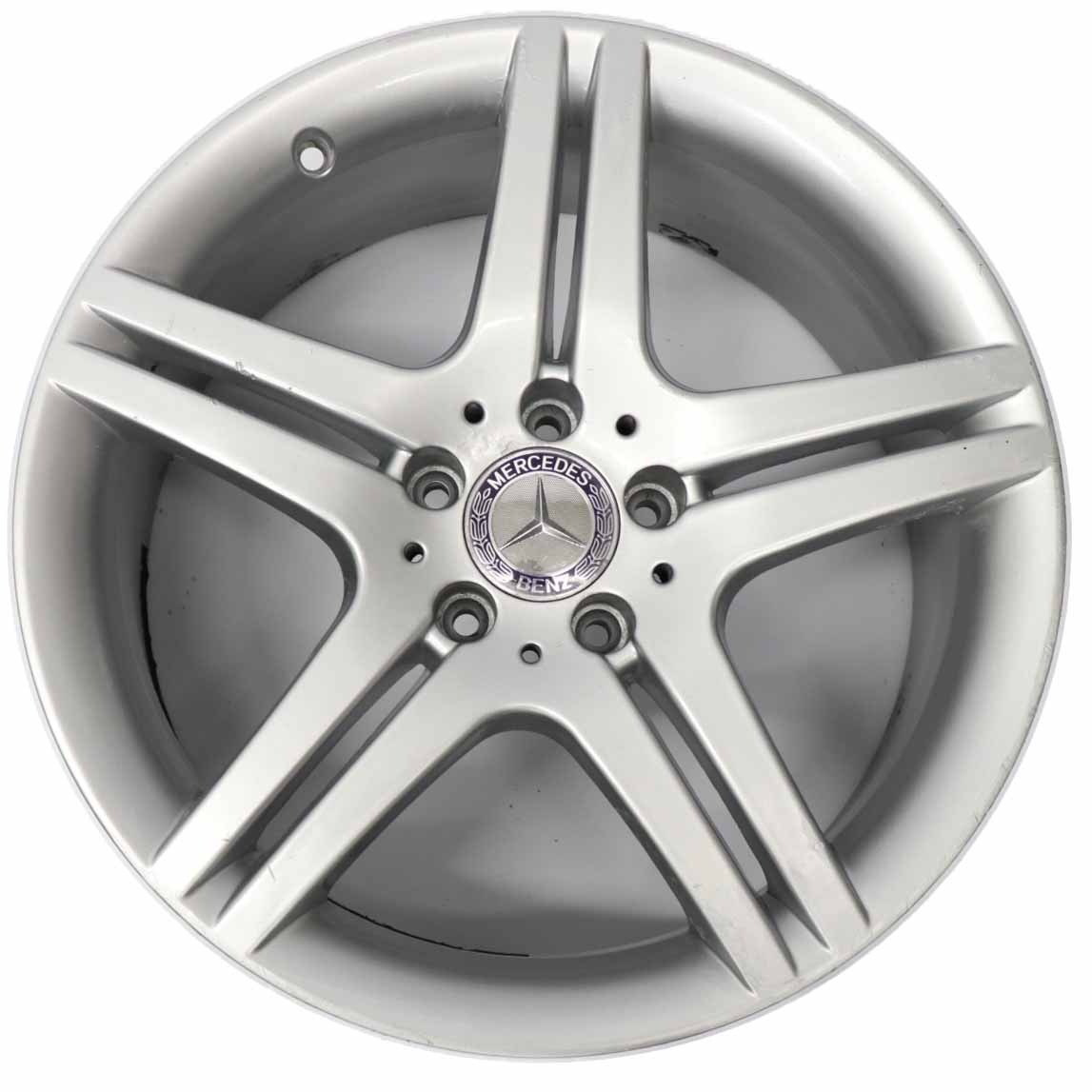 Mercedes W203 Silber 5-Doppelspeiche 18" ET:30 8,5J A2034015602