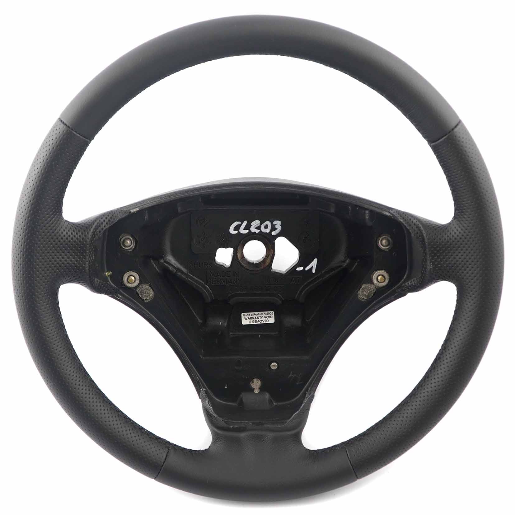 Mercedes-Benz CLC-Class CL203 NEW Black Leather Steering Wheel A2034601203