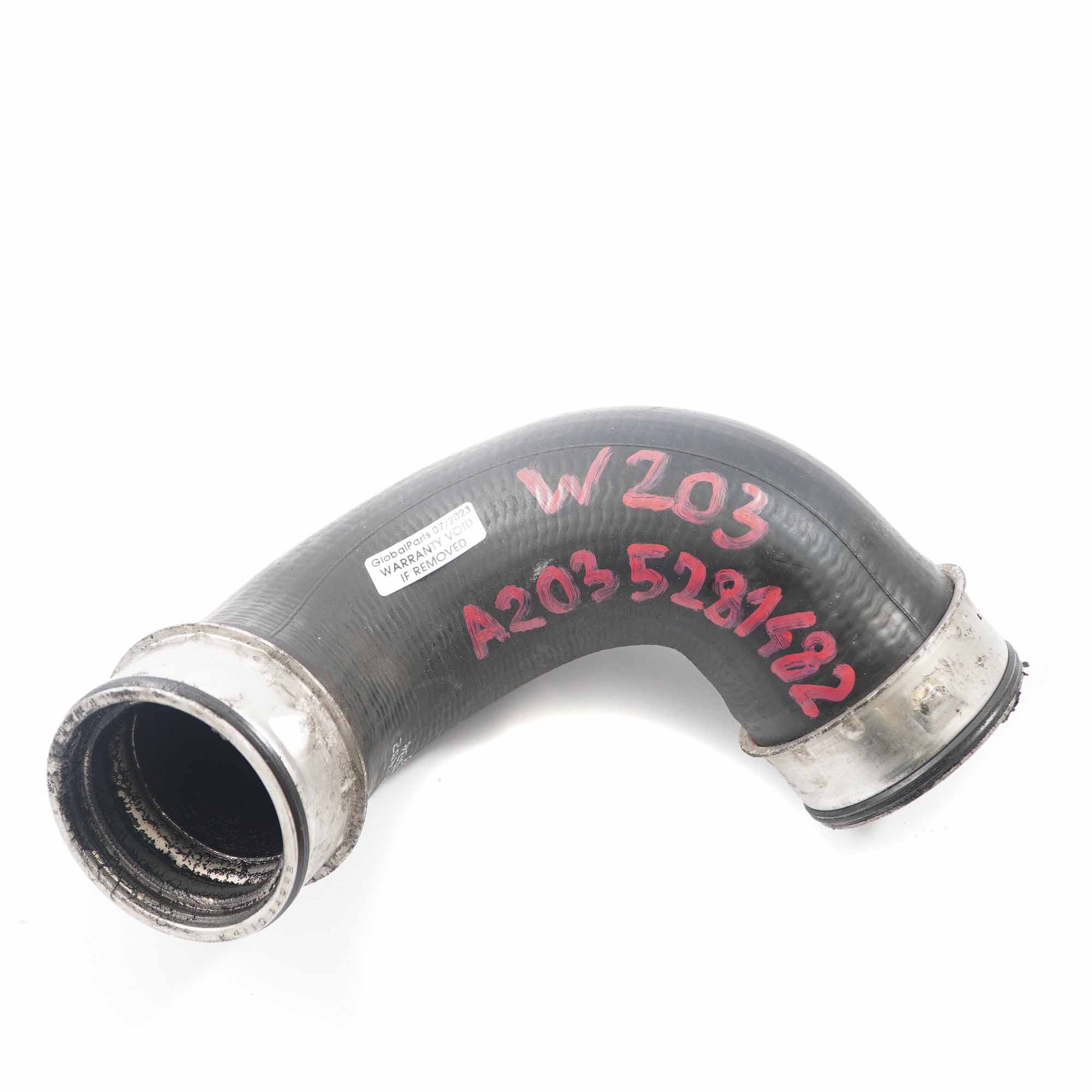 Mercedes W203 Diesel Turbo Air Flow Intercooler Hose Pipe A2035282882