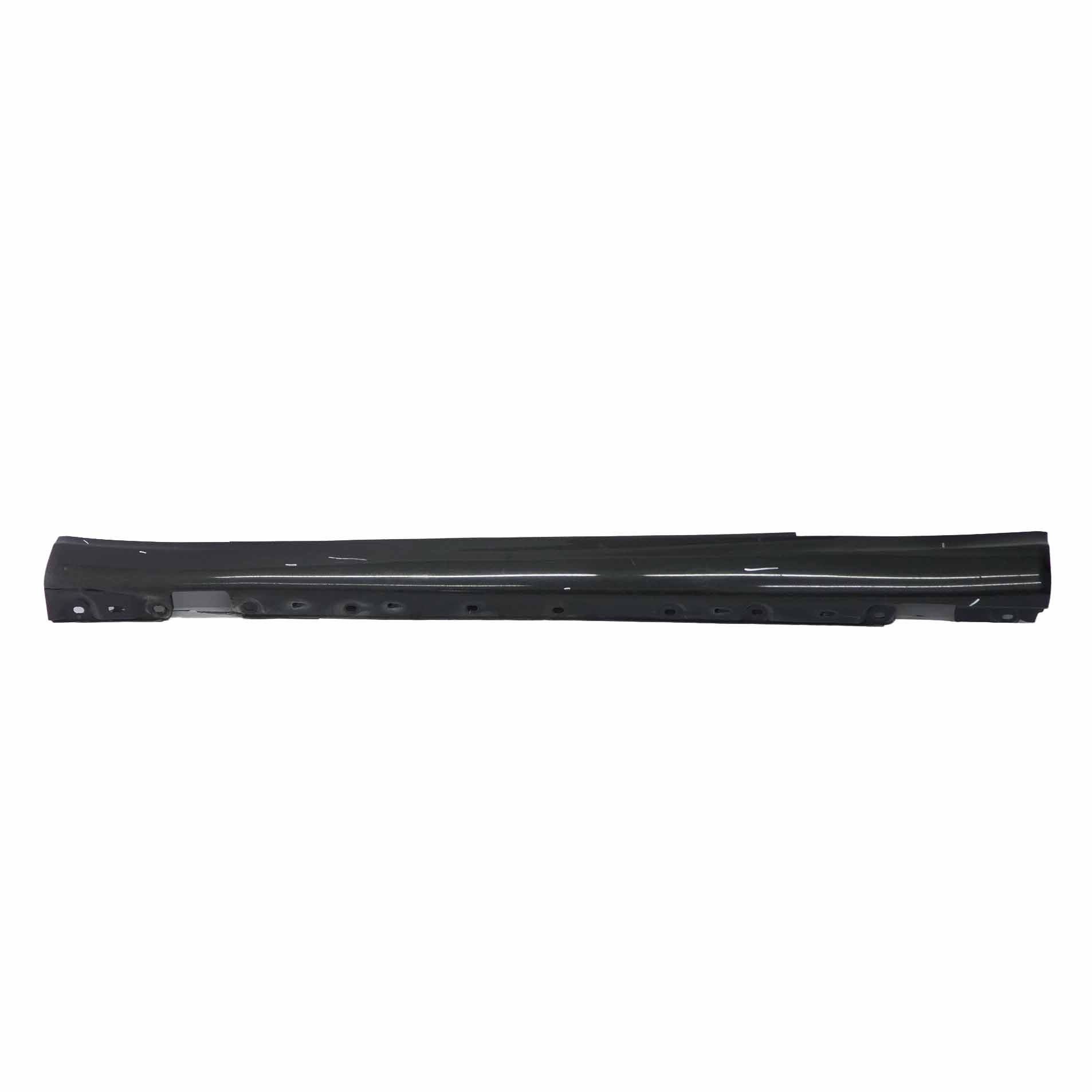 Mercedes CL203 Side Skirt Cover Sill Trim Panel Left N/S Obsidian Black - 197