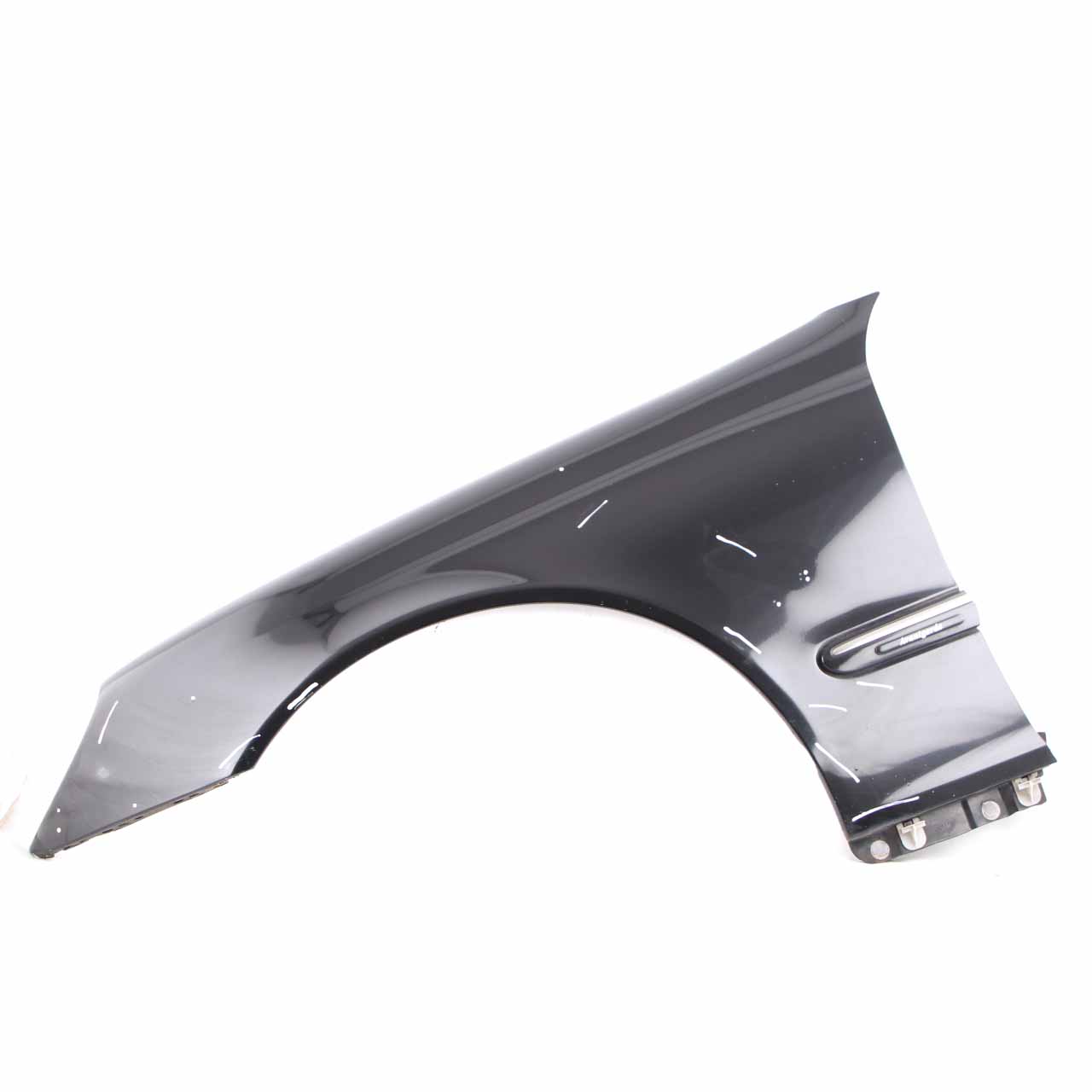 Mercedes W203 Front Left N/S Side Panel Wing Fender Obsidian Black - 197