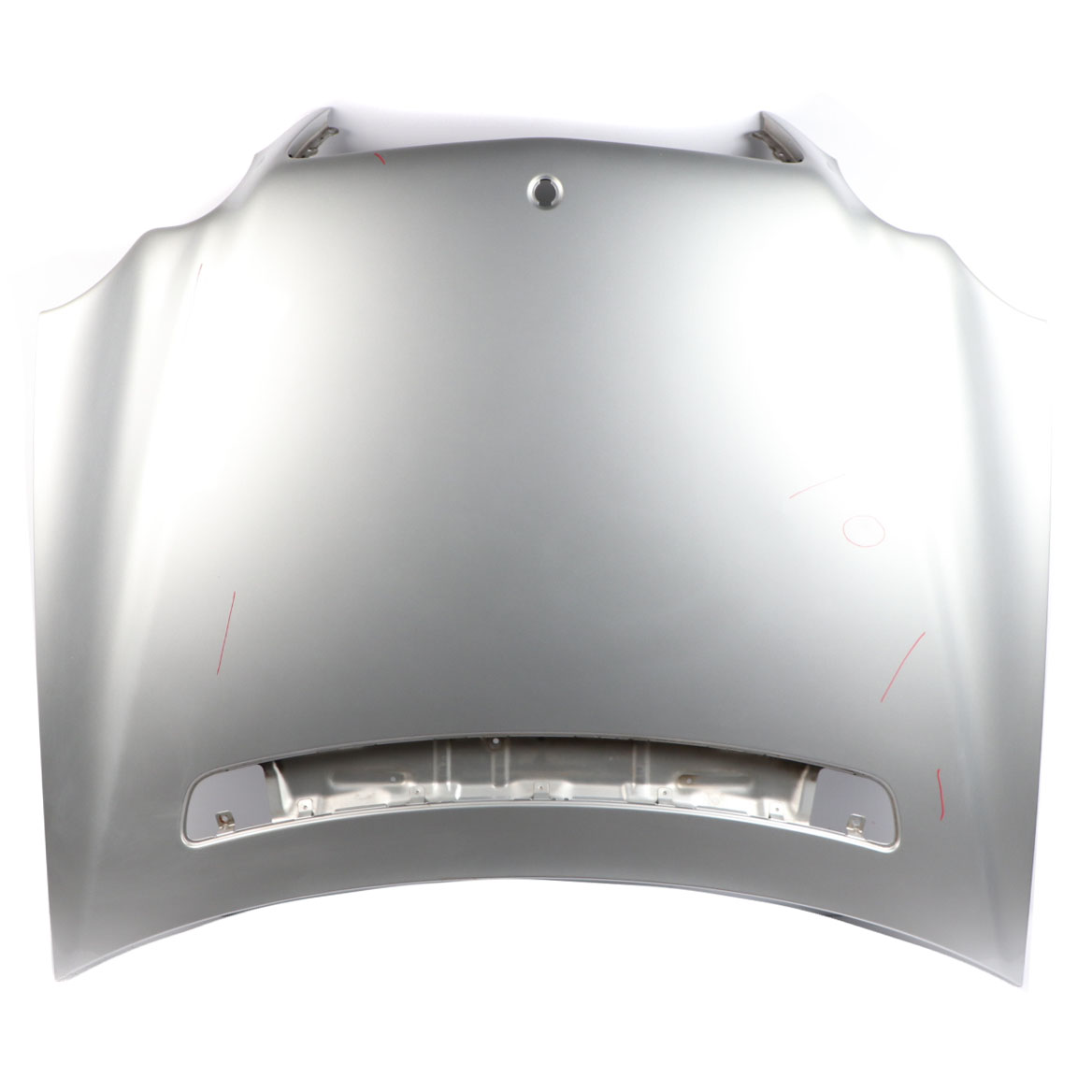 Mercedes W203 Hood Bonnet Trim Panel Covering Iridium Silver Metallic - 775