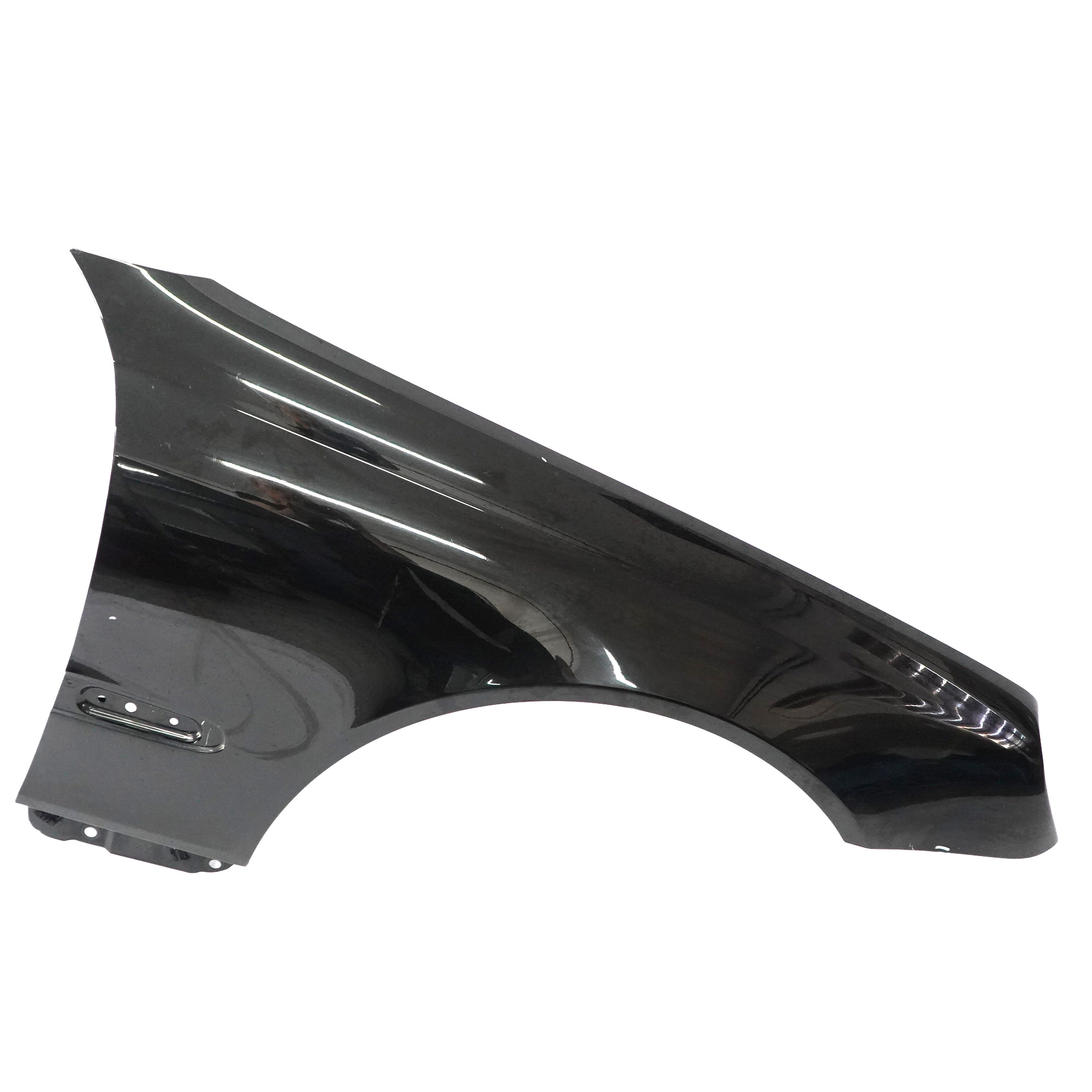 Mercedes W203 Side Panel Front Right O/S Wing Fender Obsidian Black - 197