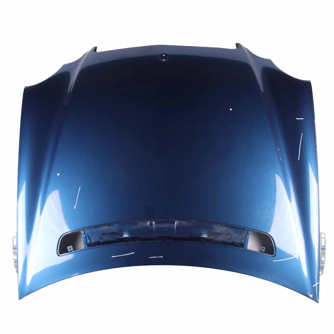 Mercedes W203 Hood Bonnet Trim Panel Covering Jaspis Blue Metallic - 345