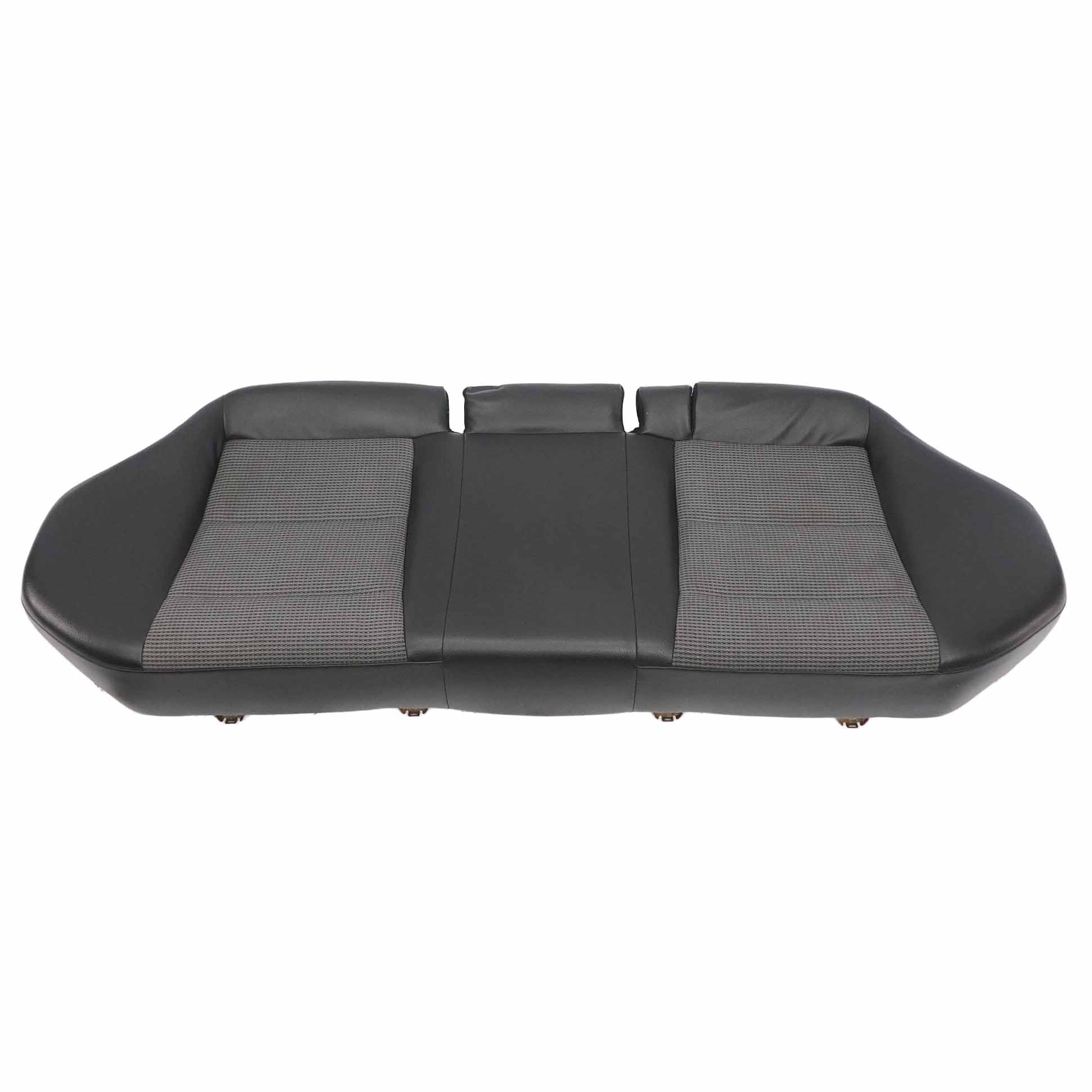 Mercedes W203 Rücksitzbank Couchbezug Kissen Schwarz Stoff Leder