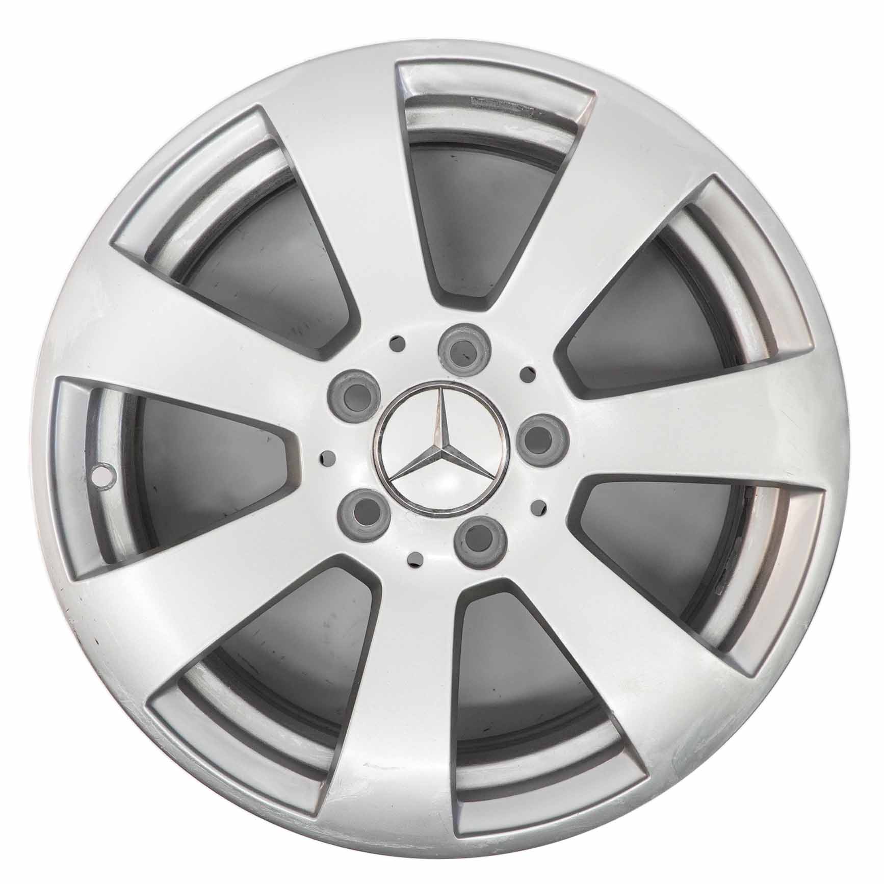 Mercedes W204 Silber 7-Loch Leichtmetallfelge 16" ET:43 7J A2044011102