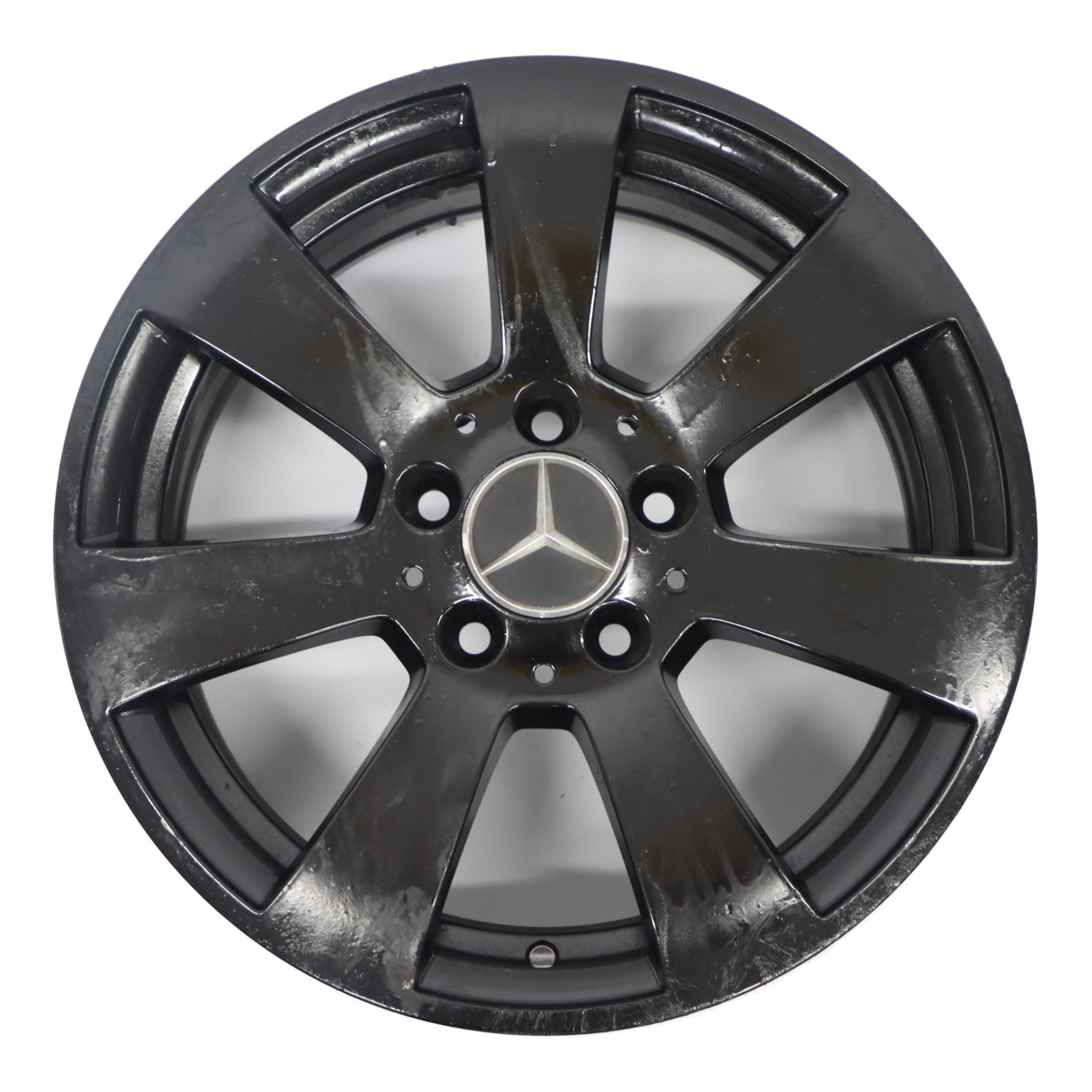 Mercedes W204 Black 7 Hole Alloy Wheel Rim 16" ET:43 7J A2044011102