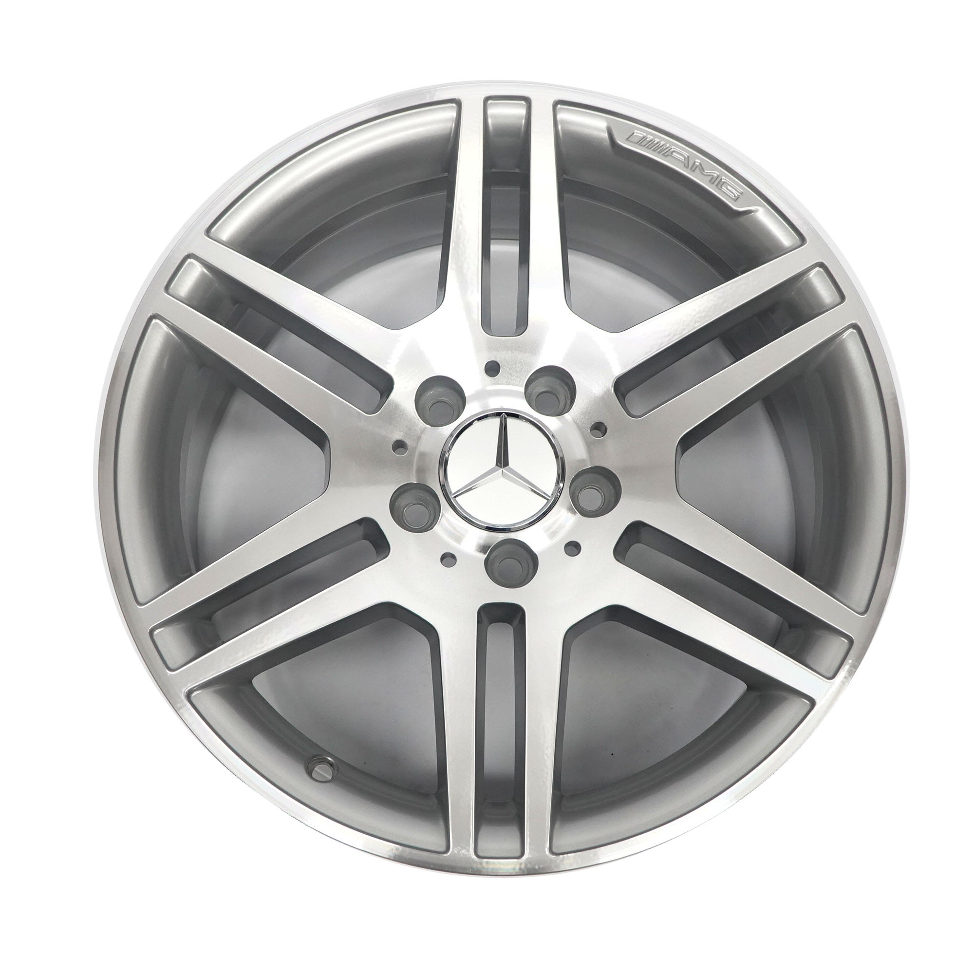 Mercedes C-Klasse W204 AMG Silber Alufelge Alu Felge 17" ET:58 8,5J A2044014602