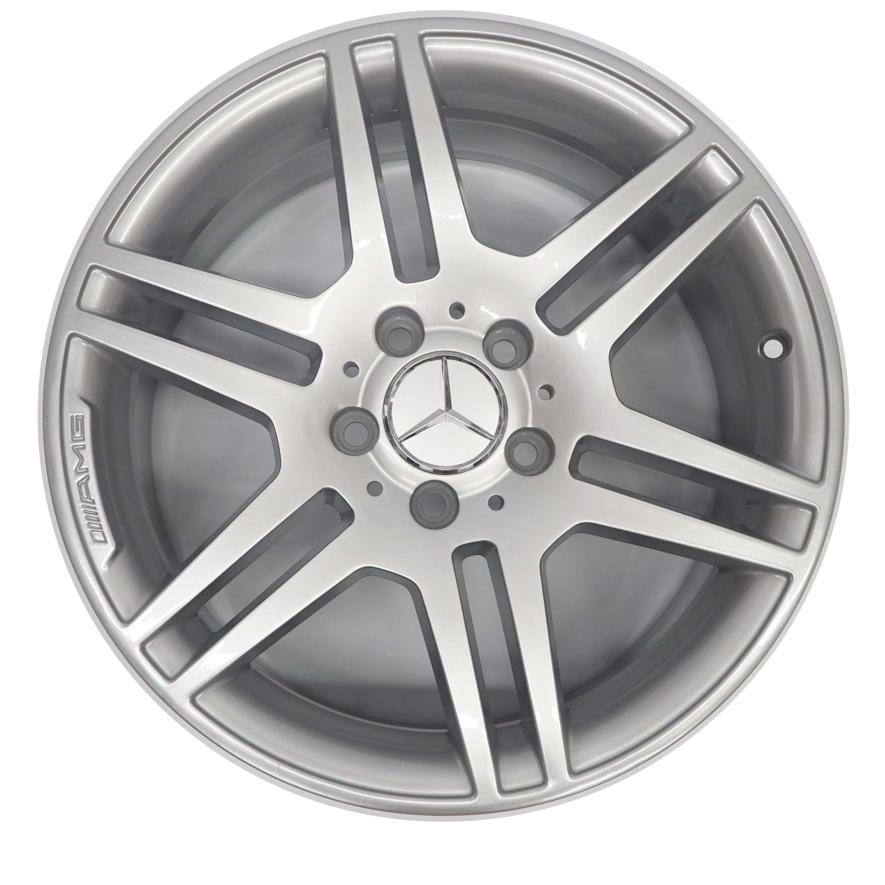 Mercedes C-Klasse W204 AMG Silber Alufelge Alu Felge 17" ET:58 8,5J A2044014602