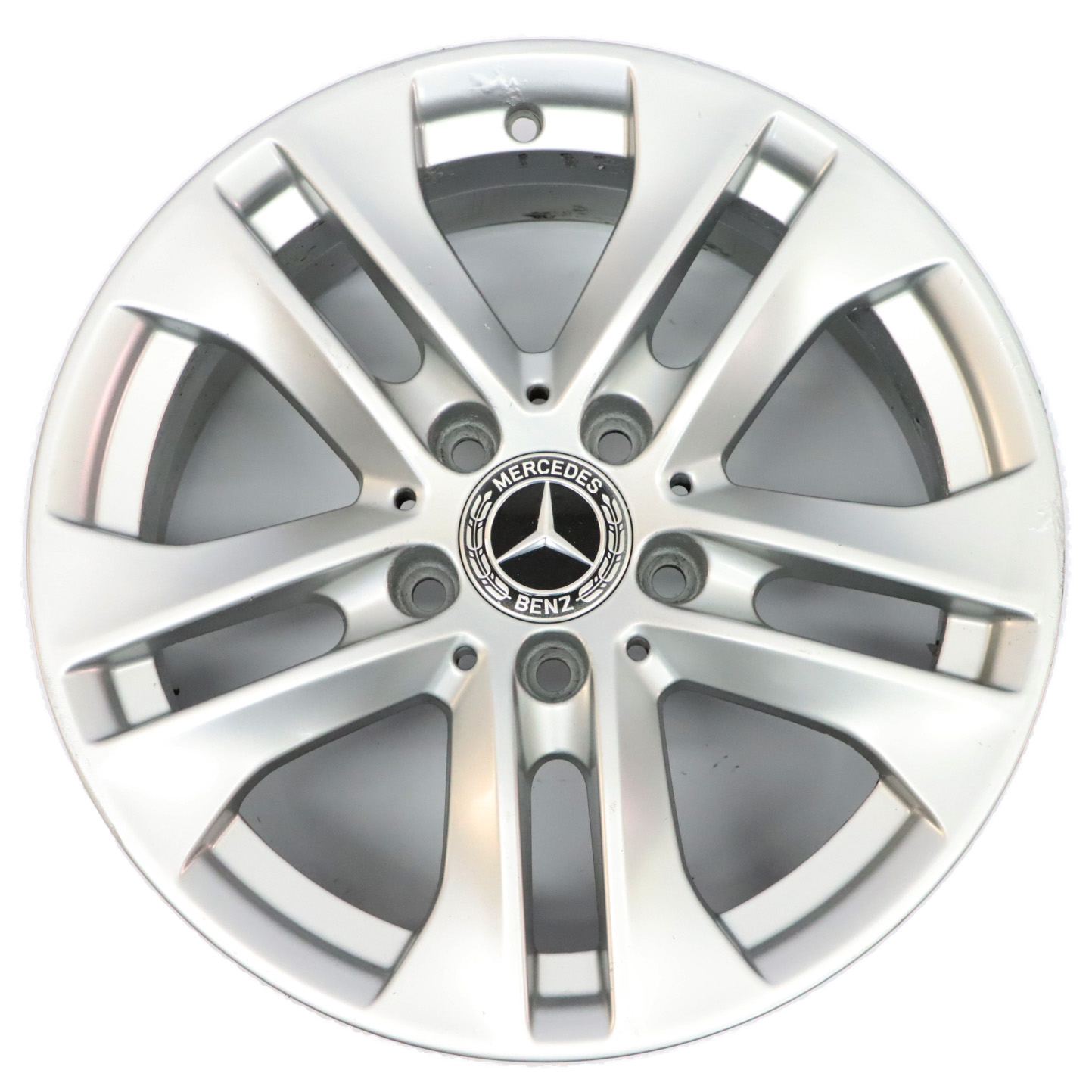 Mercedes W204 Alloy Wheel Rim 16" ET:43 7J 5 Double Spoke A2044017202