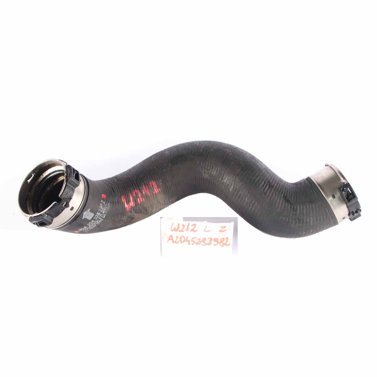 Mercedes W204 W212 Turbo Intercooler Hose Pipe OM642 Diesel A2045282982