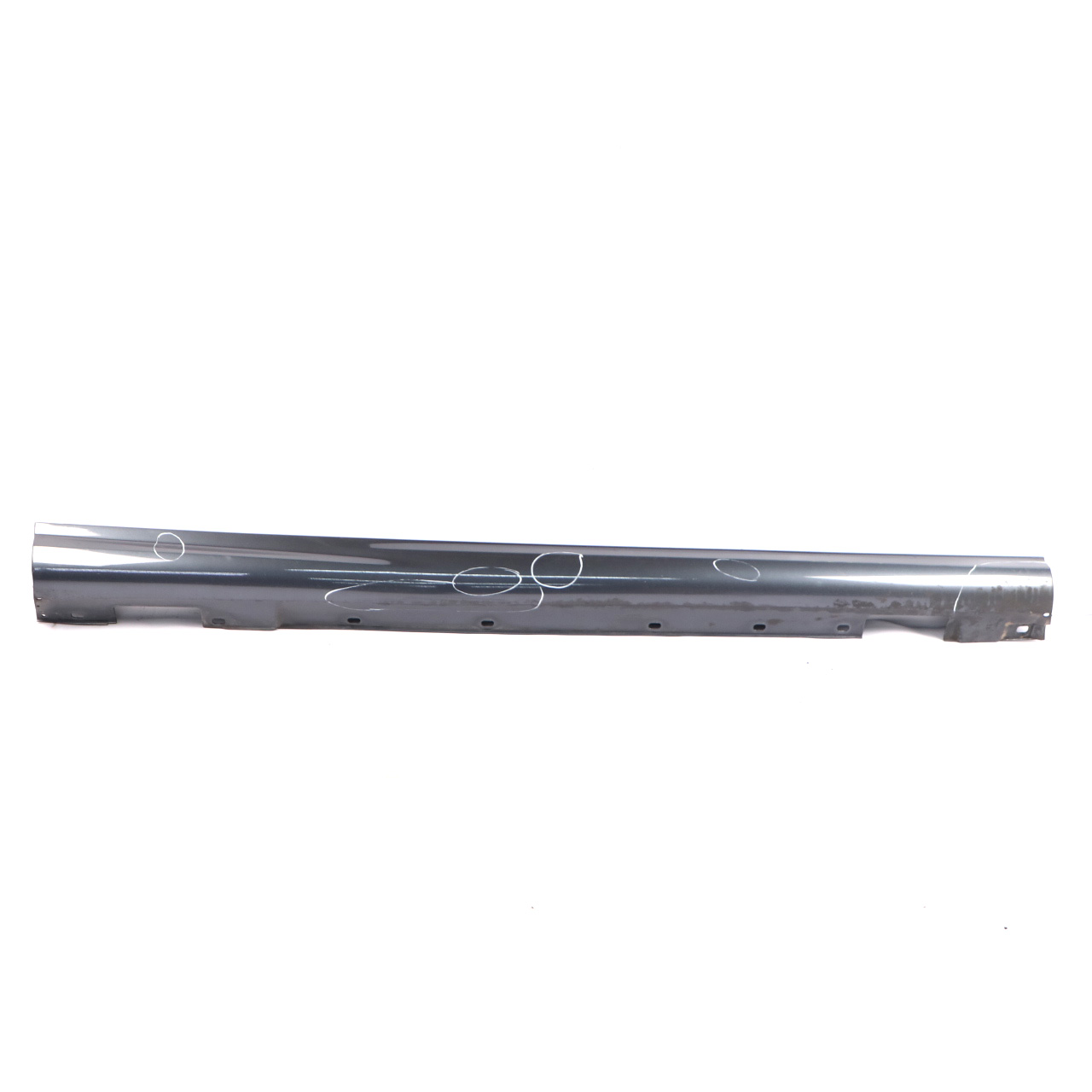 Mercedes W204 Side Skirt Cover Door Sill Panel Left N/S Tenorite Grey - 755