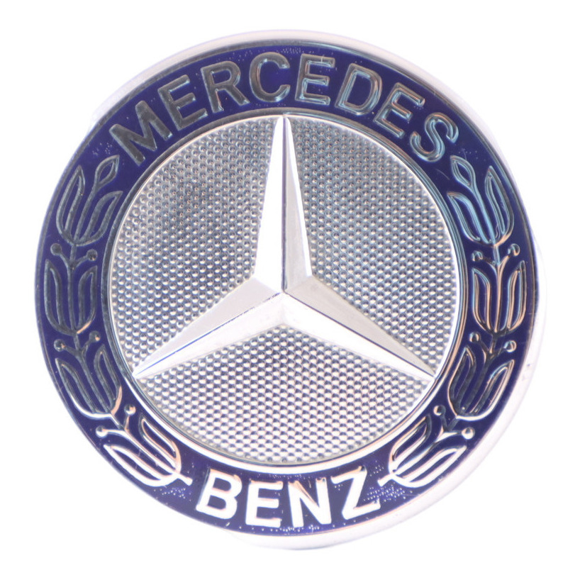 Mercedes W204 Front Badge Motorhaube Logo Emblem Schwarz A2048170616