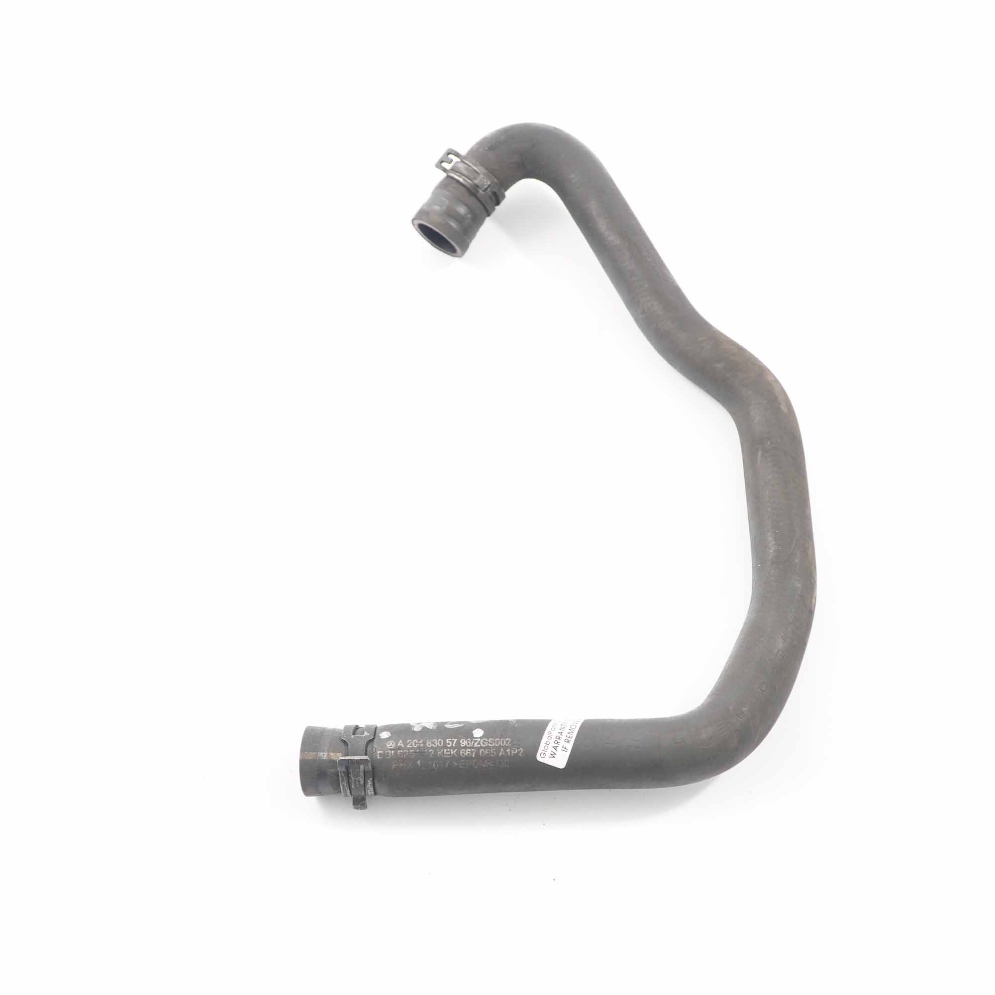 Water Pipe Mercedes W204 OM651 Engine Cooling Radiator Coolant Hose A2048305796