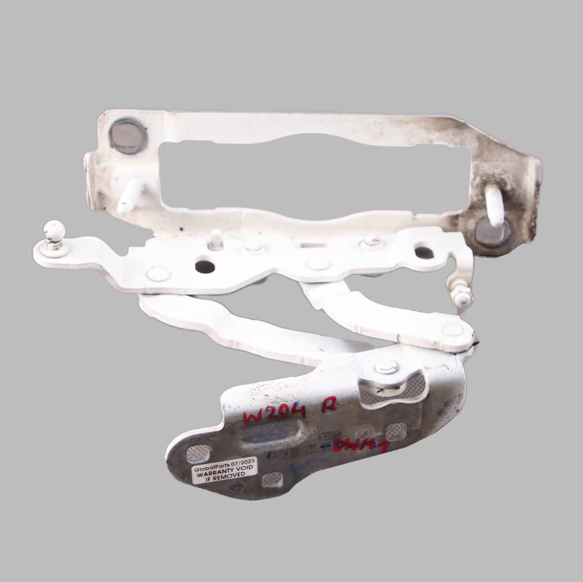 Mercedes W204 Coupe Hood Bonnet Hinge Right O/S Diamond White - 799 A2048800228