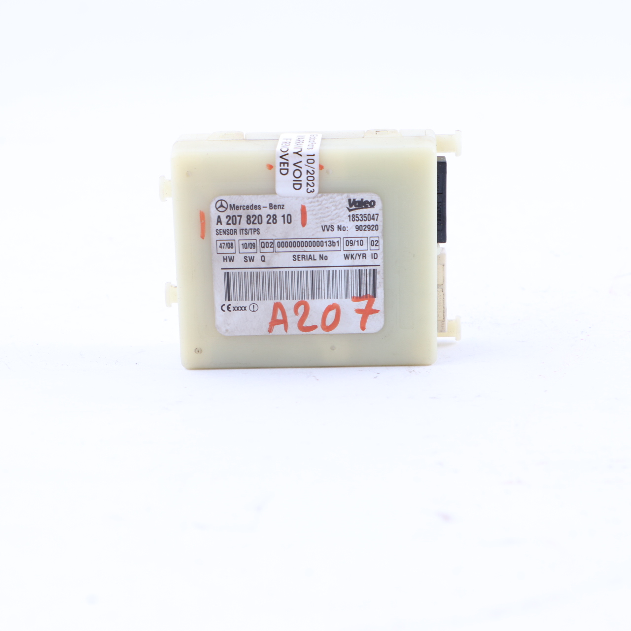 Mercedes W207 Cabrio Anti-Diebstahl-Dach ITS TPS Sensor Modul A2078202810