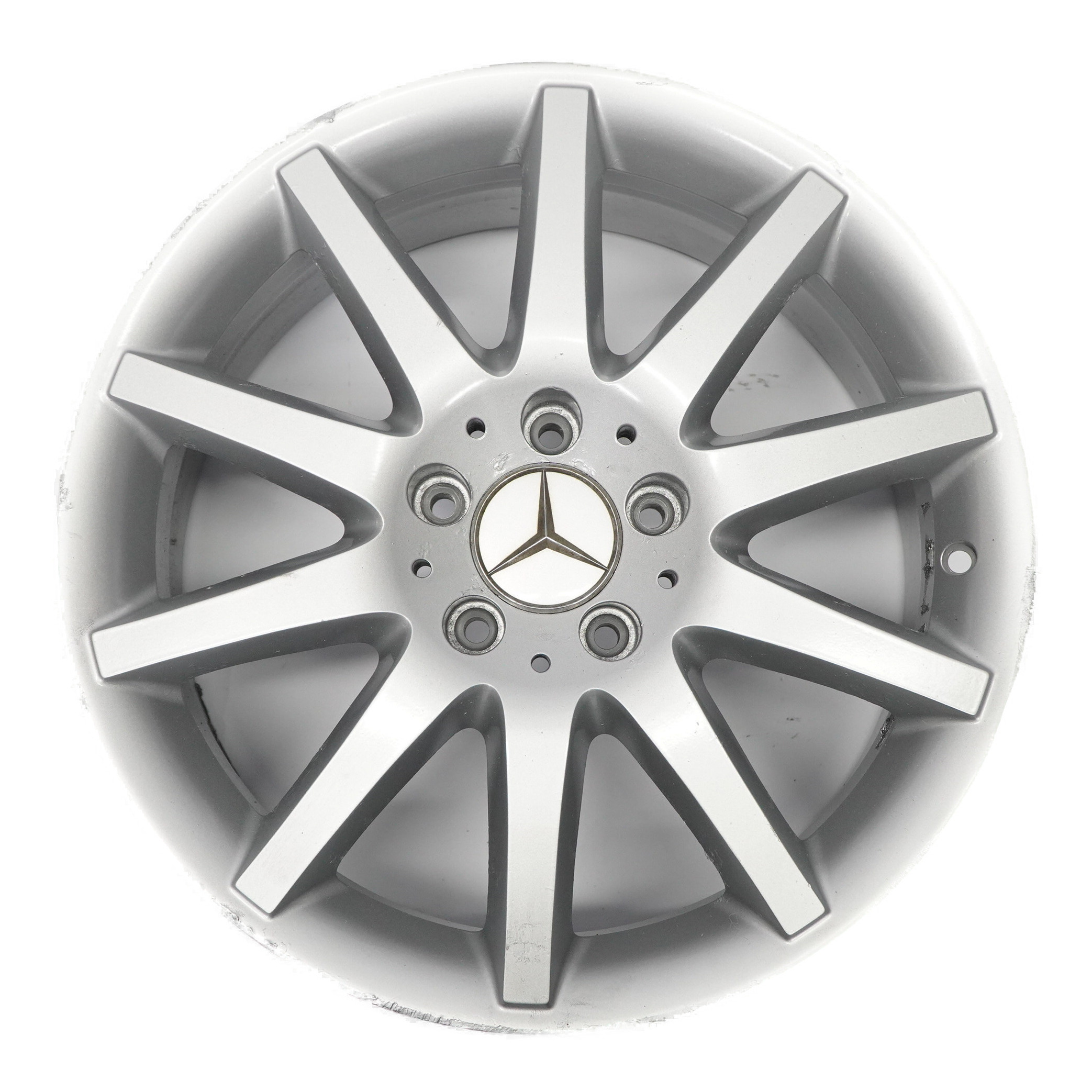 Mercedes C209 Silber Leichtmetallfelge Doppelspeiche 17" 7.5J ET:36 A2094014402