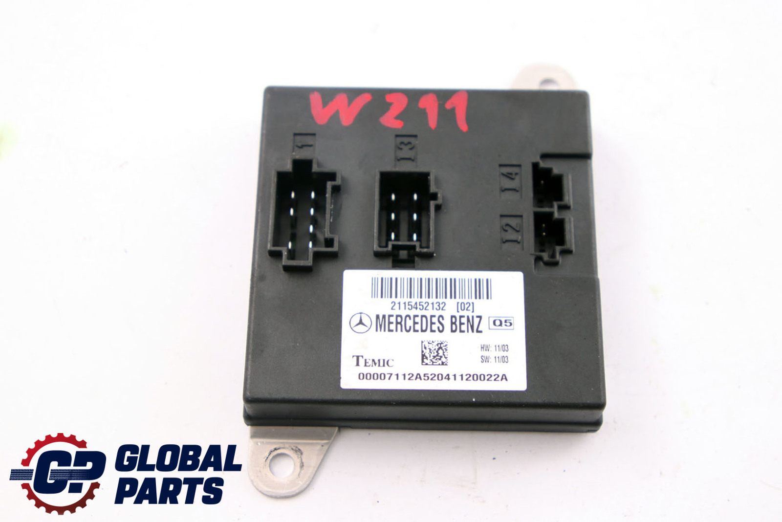 Mercedes E-Klasse W211 Signalerfassung Steuergerät SAM ECU Modul A2115452132